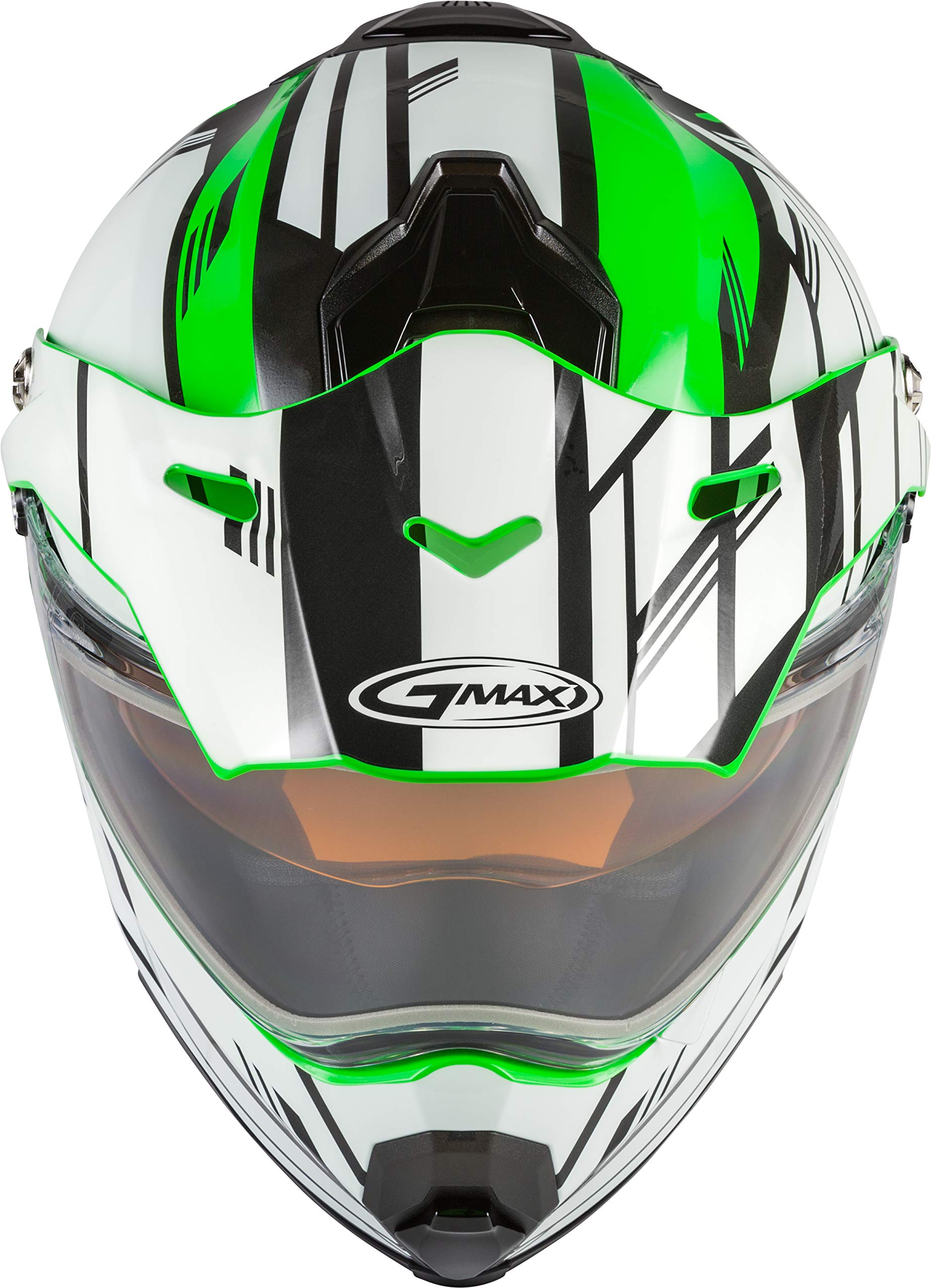 Gmax G2211054 Full Face Motorcycle Helmet - DOT Approved for Safety - Comfortable & Lightweight for Long Rides - Perfect for Street Biking & Racing