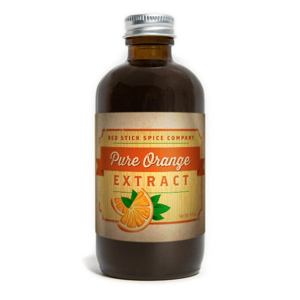 Pure Orange Extract - 100% Natural Food Grade Flavoring for Baking, Cooking & Beverages | Perfect for Cakes, Cocktails & Desserts