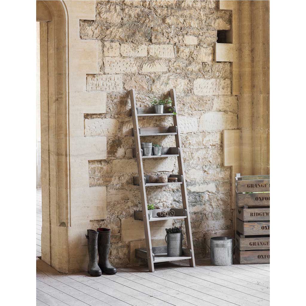 Aldsworth Shelf Ladder - Small Space-Saving Bookcase for Home & Office | Perfect for Books, Plants & Decorative Display