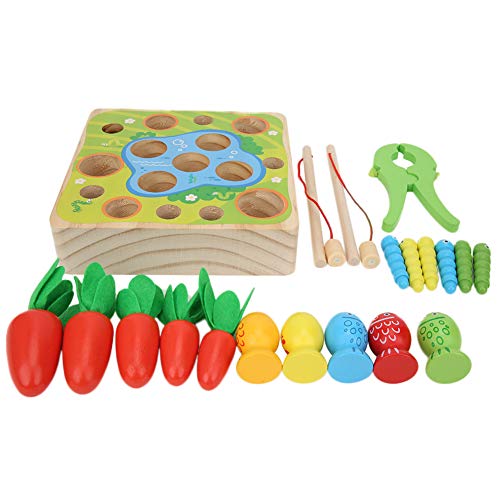 Safe Magnetic Fishing Game for Kids - Fun Hand-Eye Coordination Toy with Happy Farm Theme | Perfect for Preschool Learning, Birthday Gifts & Family Game Night