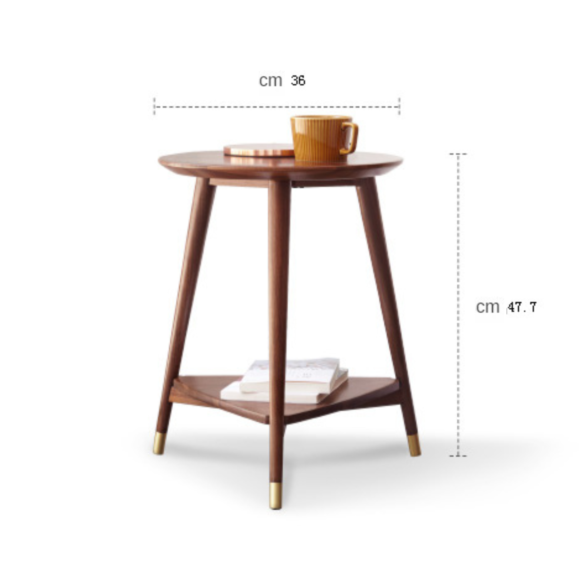 Premium Black Walnut Solid Wood Edge Table - Handcrafted Dining Table, Coffee Table or Side Table - Perfect for Modern Living Room, Dining Room & Office Decor