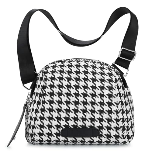 Houndstooth Bag-black