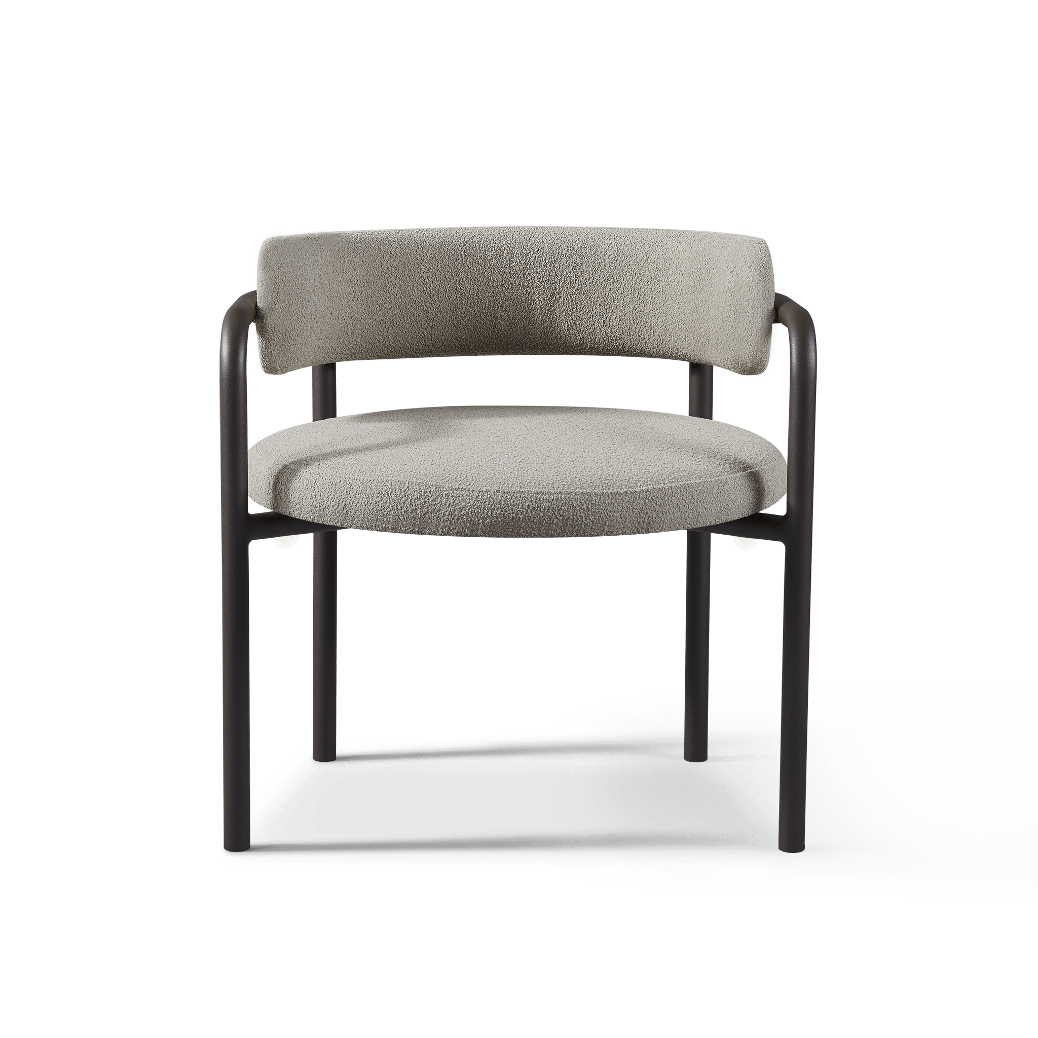 Porto Aluminum Club Chair - Lightweight Outdoor Patio Furniture for Garden, Poolside & Deck - Modern All-Weather Lounge Chair with Cushion (Optional) - Perfect for Relaxing, Sunbathing & Entertaining Guests