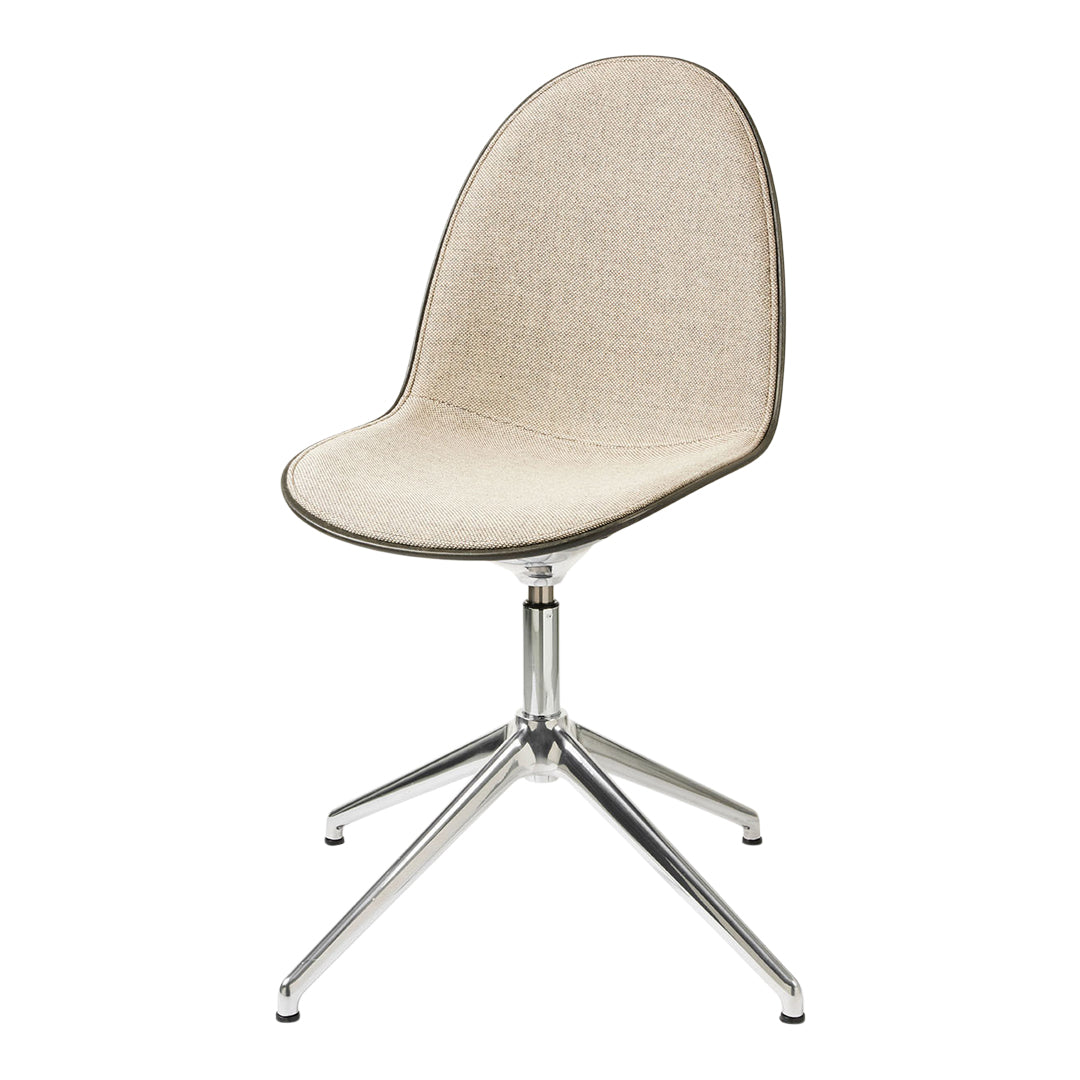 Eternity Swivel Chair - 360 Degree Rotating Upholstered Office Chair with Lumbar Support for Home & Workspace - Comfortable Ergonomic Desk Chair for Computer Work, Gaming, and Study