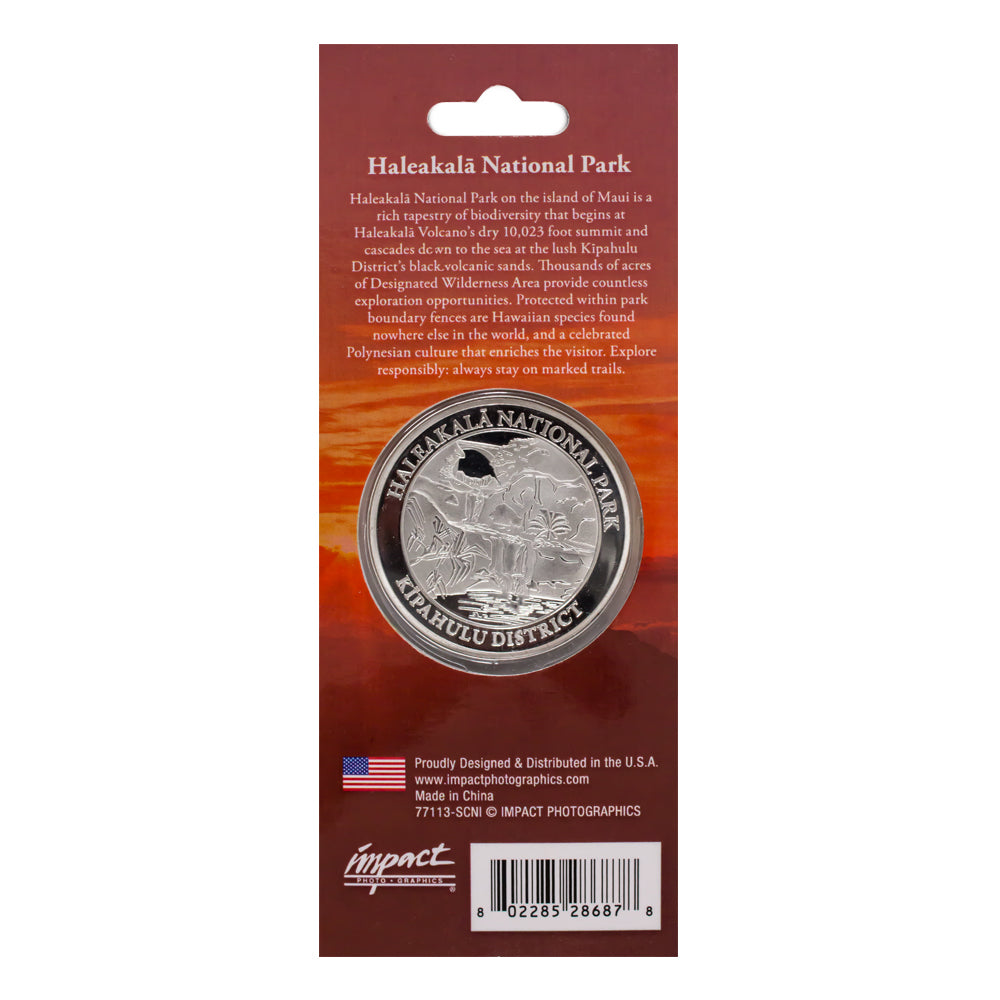 Haleakalā National Park Kīpahulu District Collectible Coin - Limited Edition US Mint Souvenir for Coin Collectors & Travel Enthusiasts - Perfect for Display, Gifts & Memorabilia