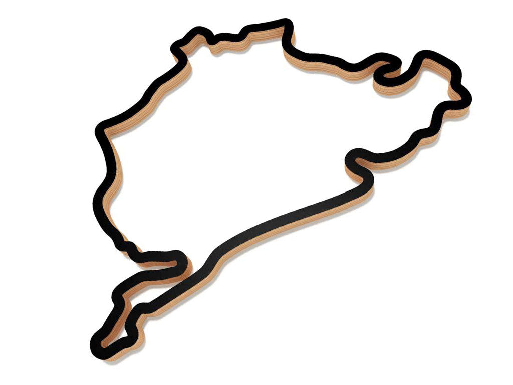 Nurburgring Full Circuit - High-Quality Racing Track Model for Collectors & Enthusiasts | Perfect for Home Display, Office Decor & Racing Simulation