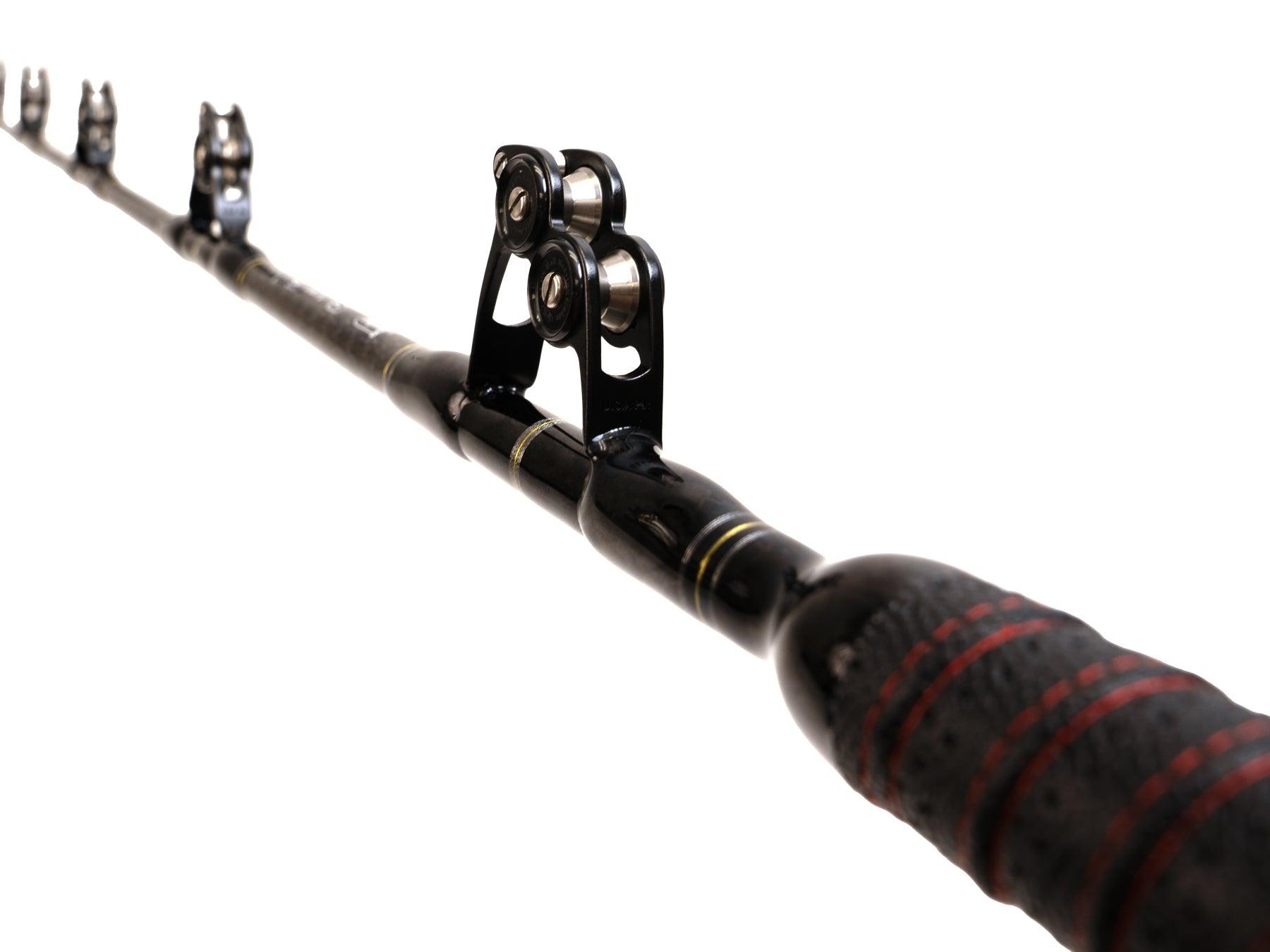 Jigging World Black Giant Deep Drop Fishing Rods - Heavy Duty Saltwater Offshore Trolling Rod for Deep Sea Fishing, Bottom Fishing & Jigging