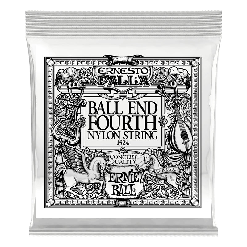 Ernie Ball Ernesto Palla Gold 4th Nylon Ball End Classical Guitar Strings - Premium Classical Guitar Strings for Professional Musicians & Beginners - Perfect for Flamenco, Classical & Acoustic Guitar Performances