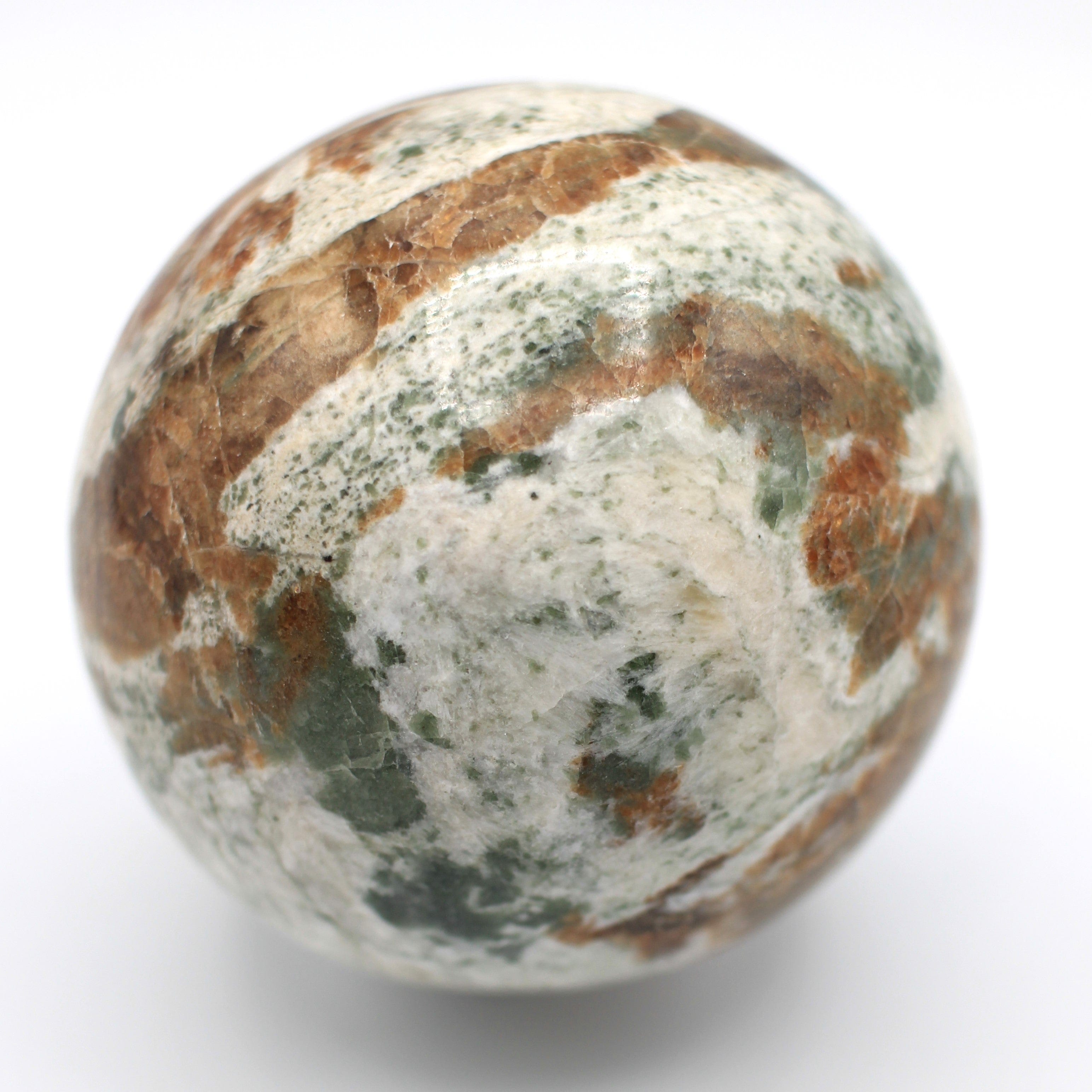 Canadian Orange Garnet 70mm Sphere - Natural Gemstone Ball for Crystal Healing, Meditation & Home Decor