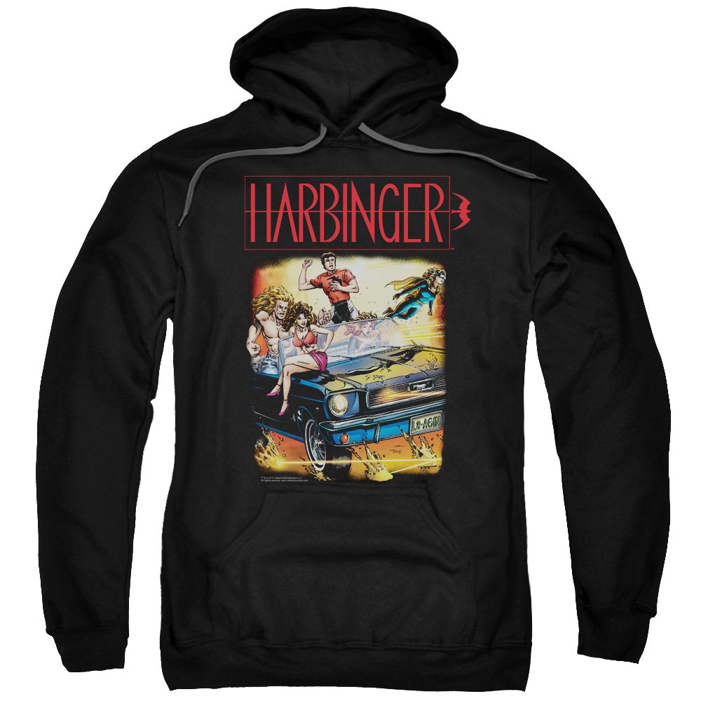 Harbinger Men's Vintage Pullover Hoodie - Soft Cotton Casual Sweatshirt for Everyday Wear, Street Style & Outdoor Activities