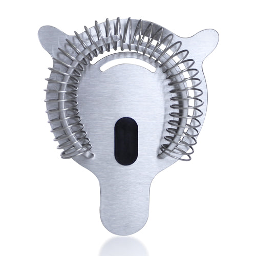 BarConic® Premium Stainless Steel Hawthorne Cocktail Strainer - Soft Touch Grip for Bartenders, Home Mixologists | Perfect for Craft Cocktails, Mojitos, Margaritas & Home Bar Essentials