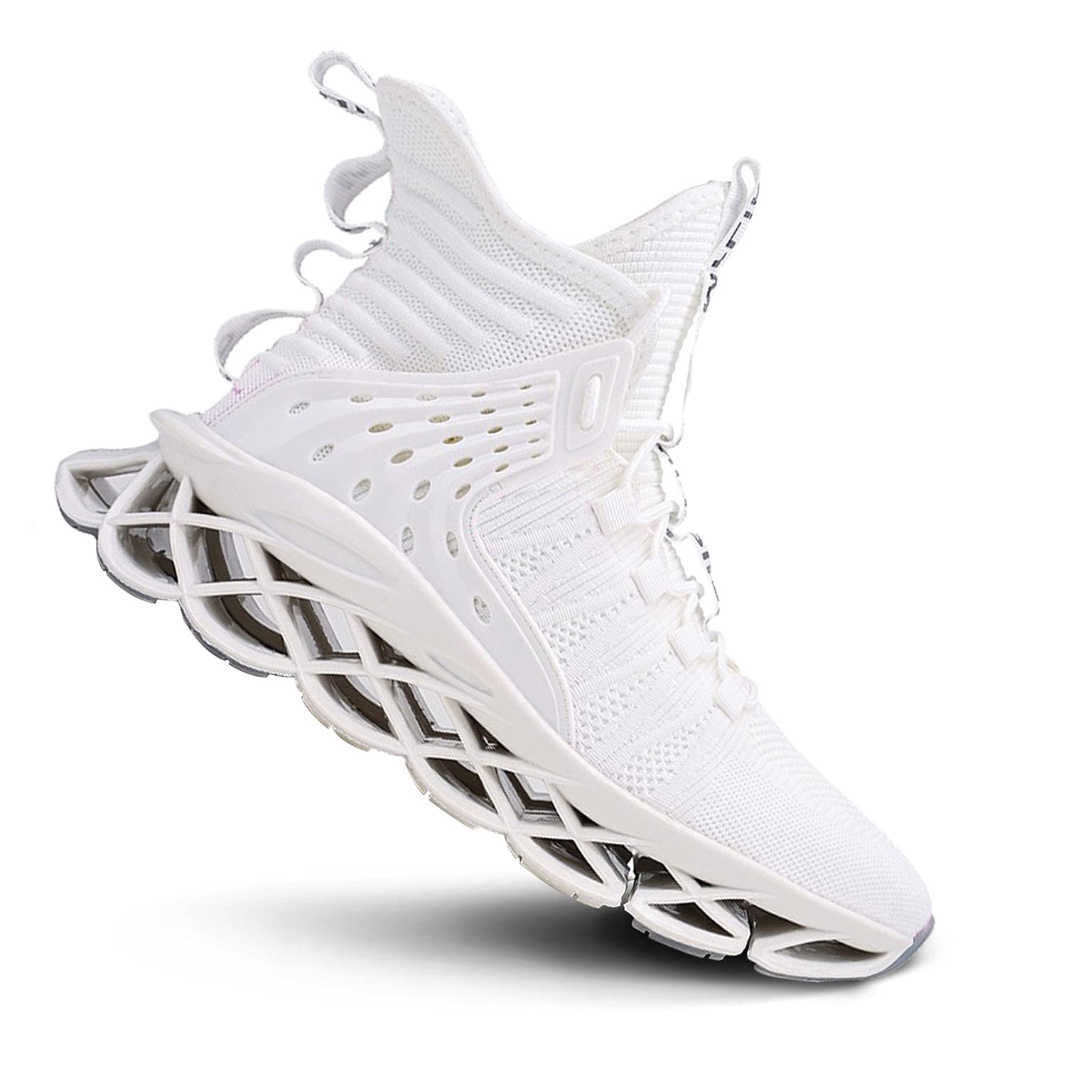DUDHUH Women's Fashion Sneakers - Non-Slip Running Shoes for Women | Comfortable Blade Design Athletic Walking Shoes | Perfect for Gym, Jogging & Casual Wear
