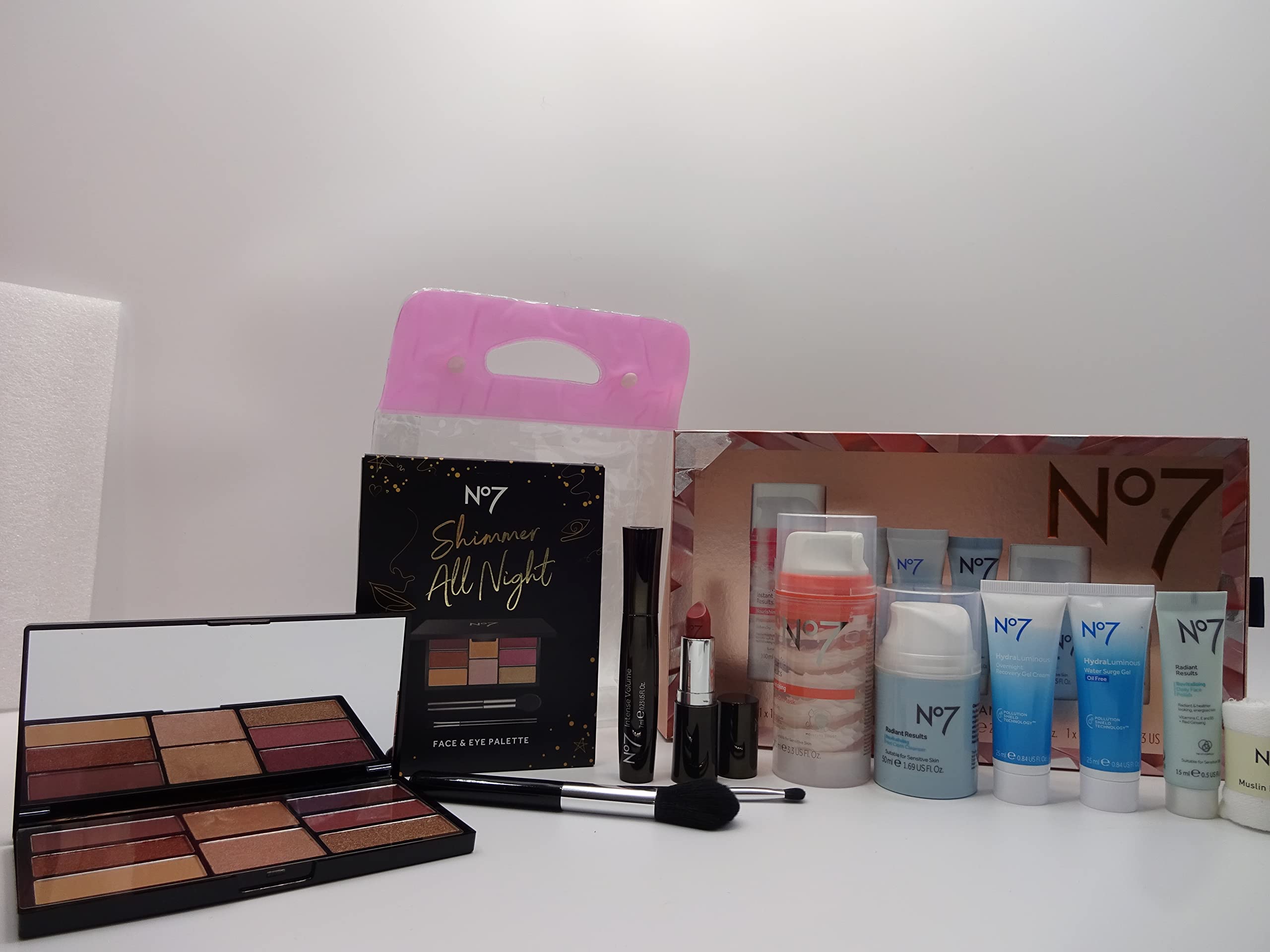 Glory Cosmetics Luxury Beauty No7 Skincare & Makeup Gift Set - Anti-Aging Cream, Serum & Foundation Kit for Women | Perfect for Birthday, Anniversary & Holiday Gifting