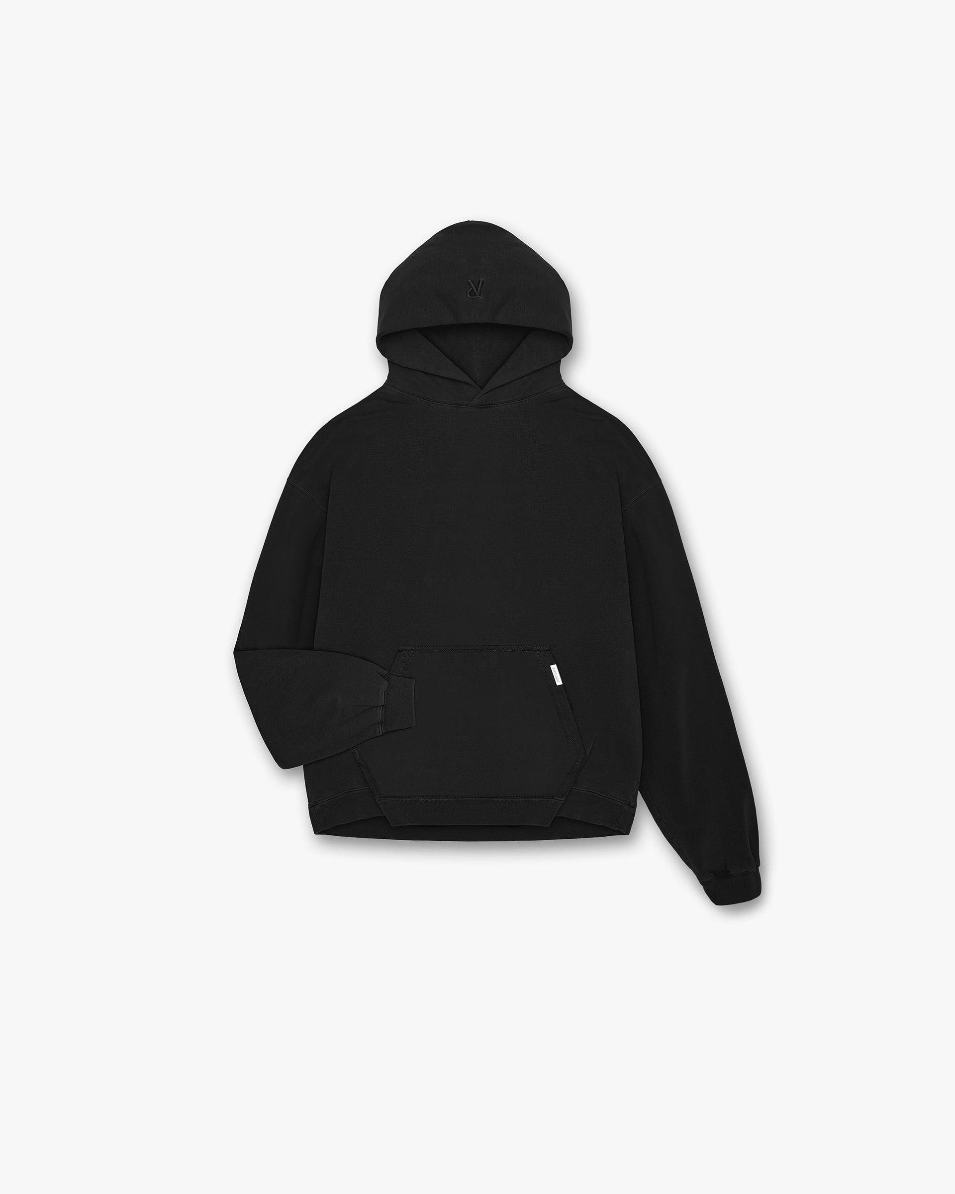 Initial Oversized Hoodie for Men & Women - Black | Cozy & Stylish Pullover for Casual Wear, Street Fashion & Loungewear