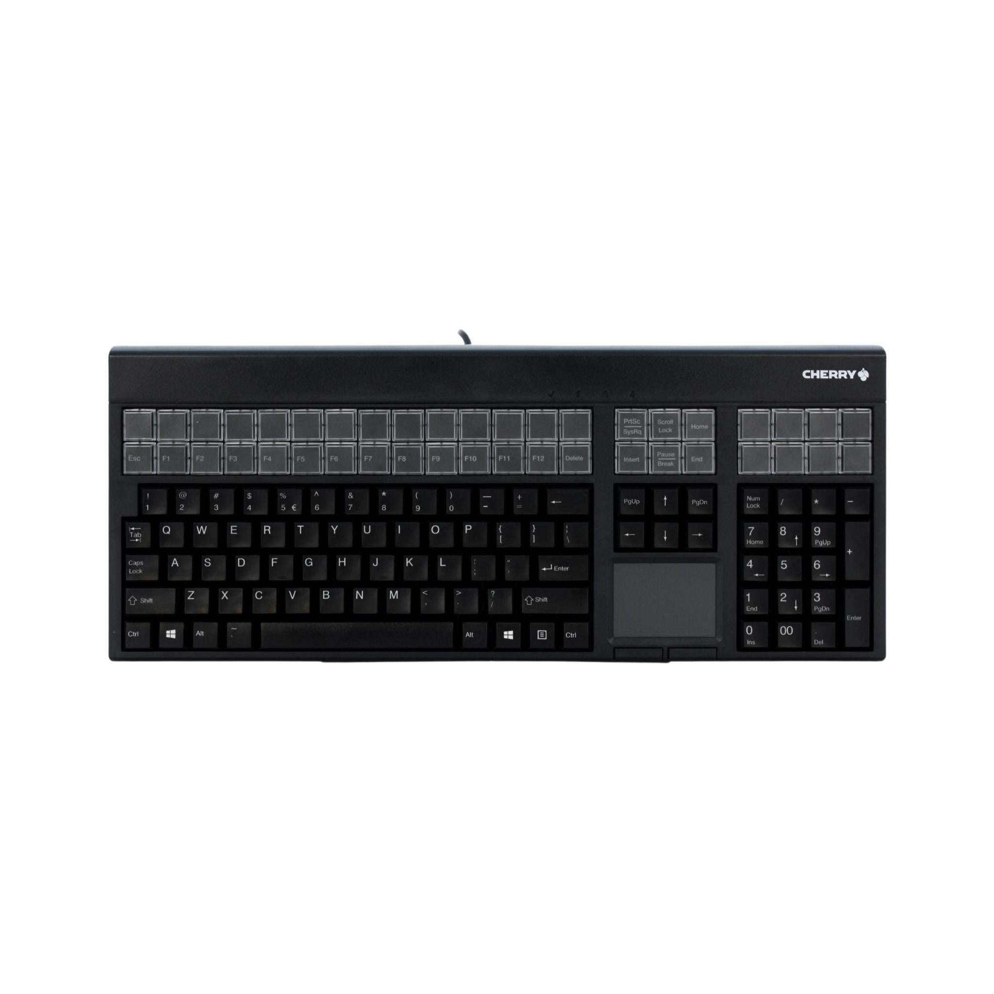 Cherry G86-71401 Full-Size Mechanical Keyboard with USB - Ergonomic Design for Gaming, Typing & Office Work - Durable & Responsive Keys for PC, Mac & Laptop