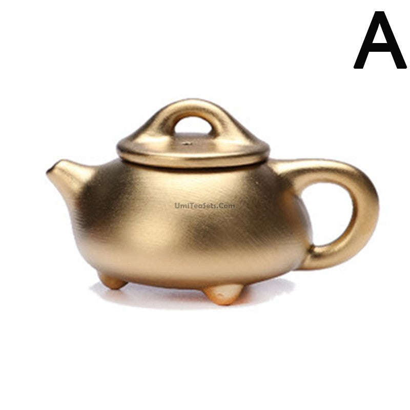Premium Yixing Clay Xi Shi Mini Teapot - Authentic Chinese Purple Clay Teapot for Gongfu Tea Ceremony | Perfect for Oolong, Pu-erh & Green Tea Brewing | Ideal Gift for Tea Lovers & Home Decor