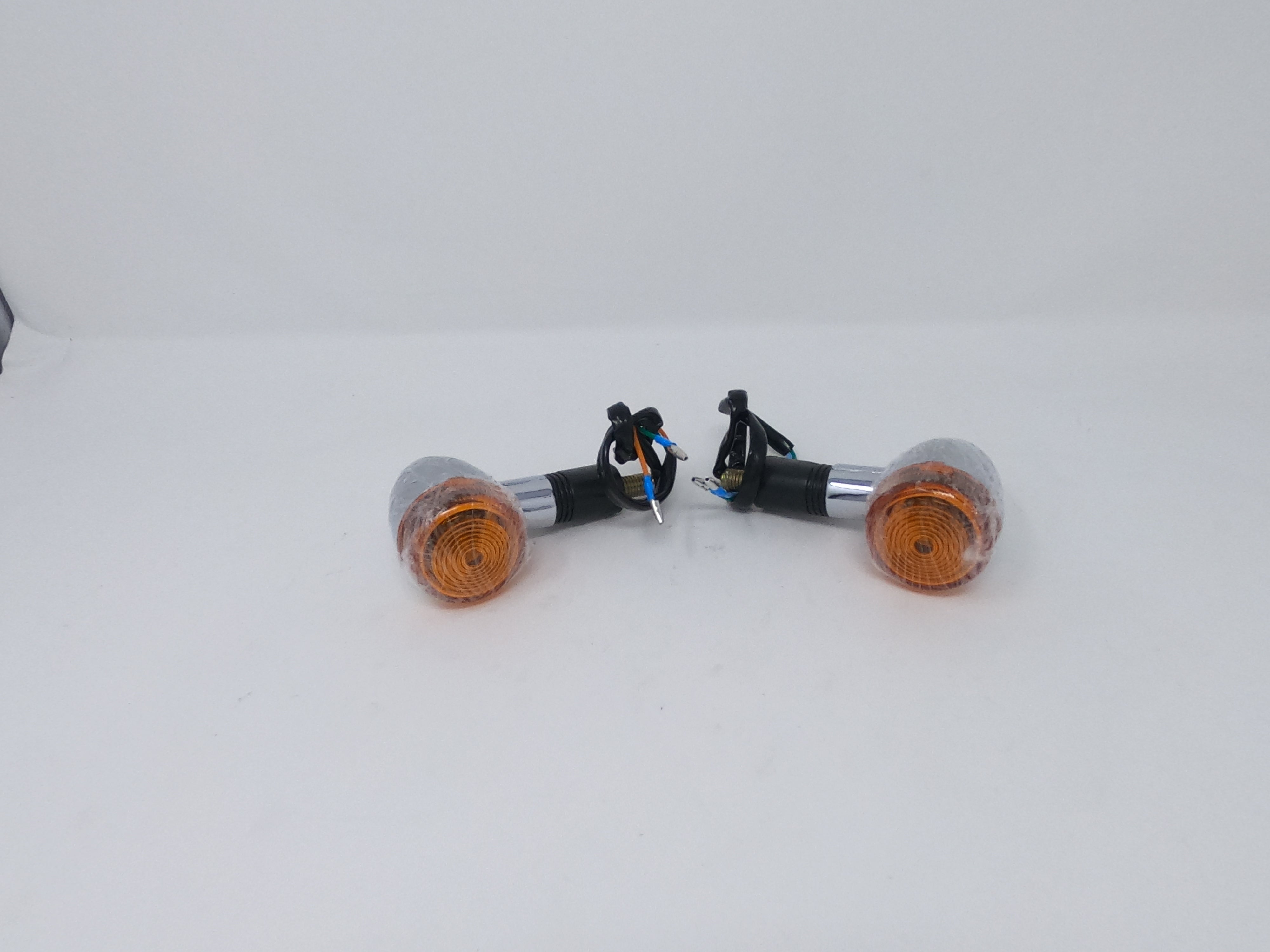 Harley-Davidson Sportster 250cc Chopper Motorcycle Rear Turn Signal Lights (Part# 09020151 / 09020152) - Compatible with Custom Bike Builds & Chopper Upgrades