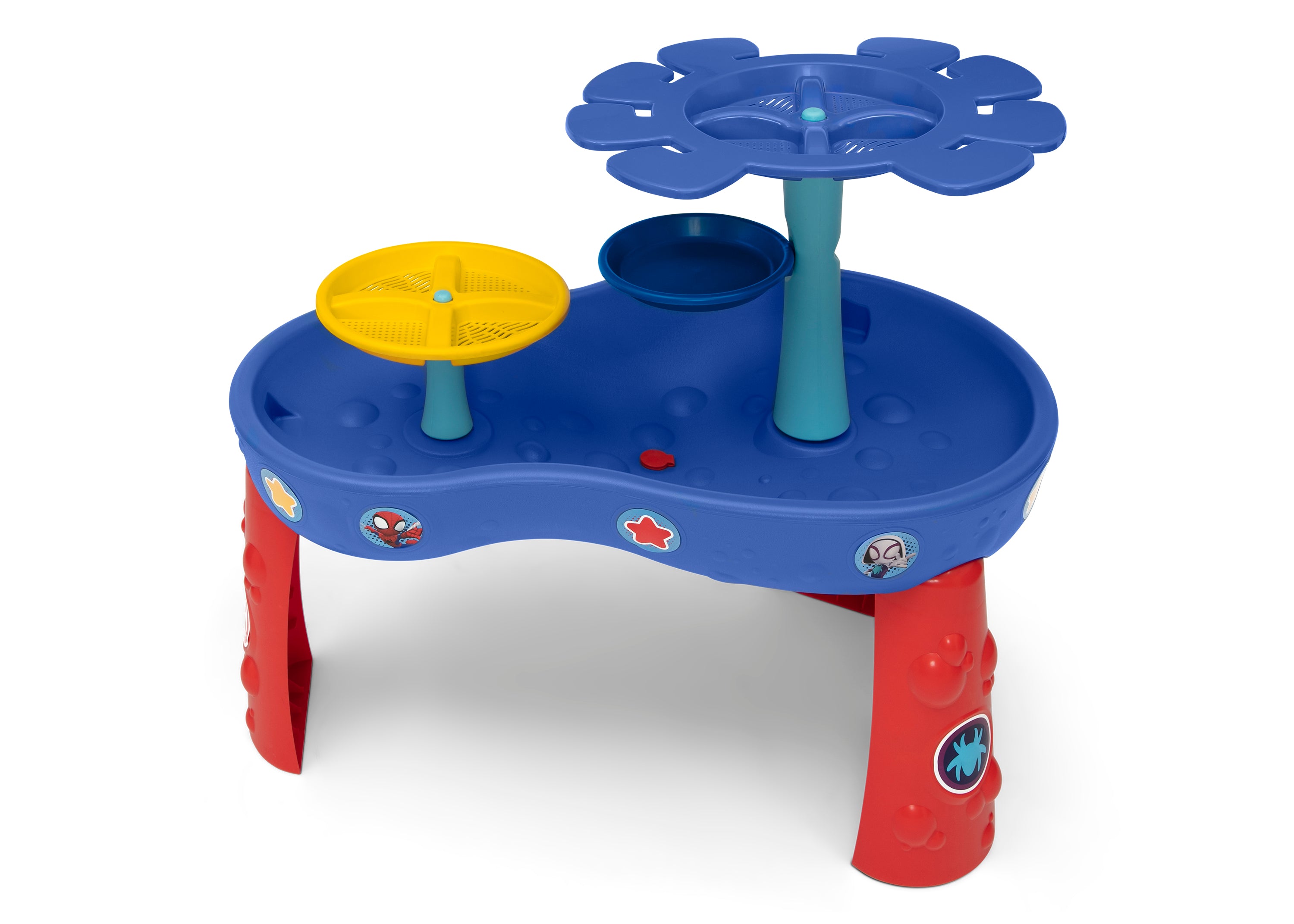 Spidey and His Amazing Friends Kids Water Play Table - Outdoor Splash Toy for Summer Fun, Toddler Water Activity Center for Backyard & Poolside Play