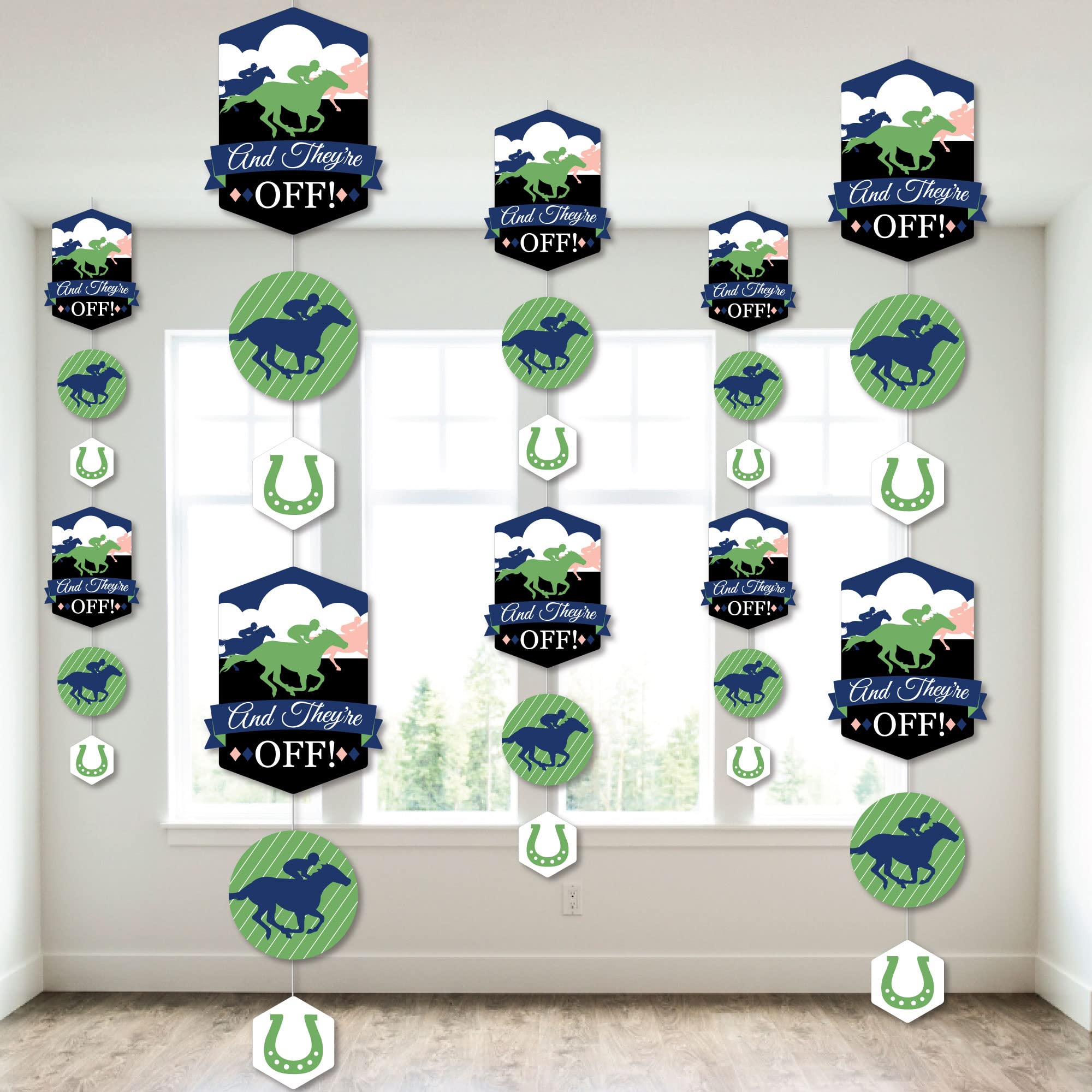 Kentucky Derby Horse Race Party Decor - 30 DIY Hanging Backdrops for Racing Events