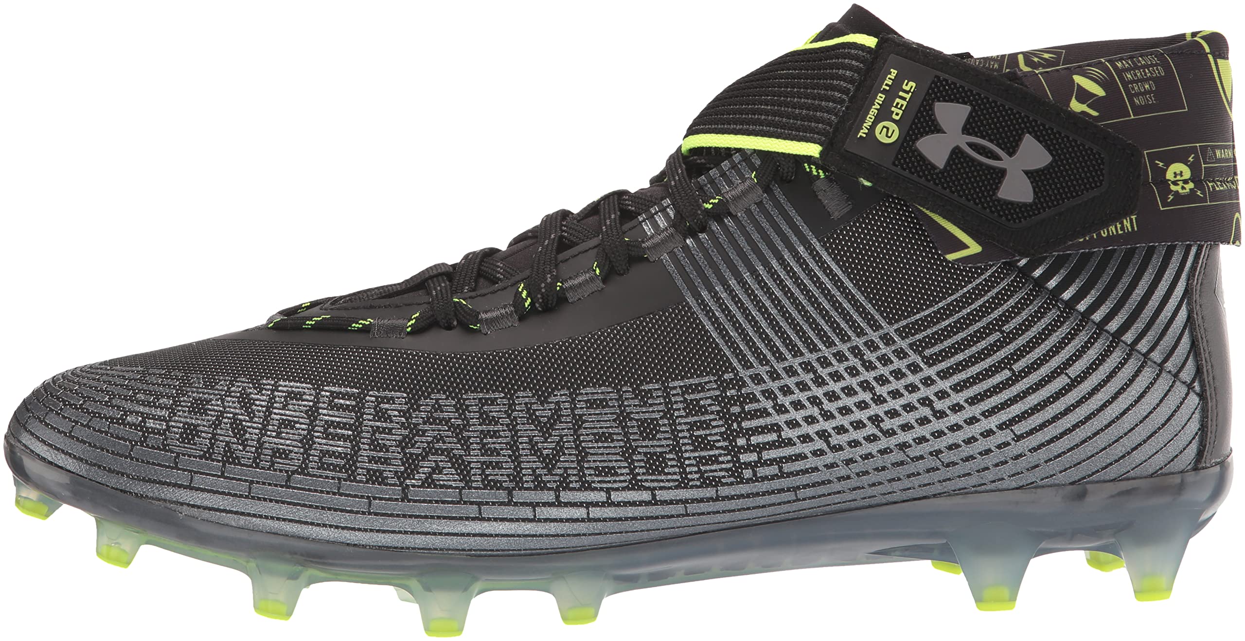 Under Armour Men's Highlight MC Football Cleats - Lightweight & Durable Soccer Shoes for Turf & Grass - Perfect for Training, Games & Competitive Matches