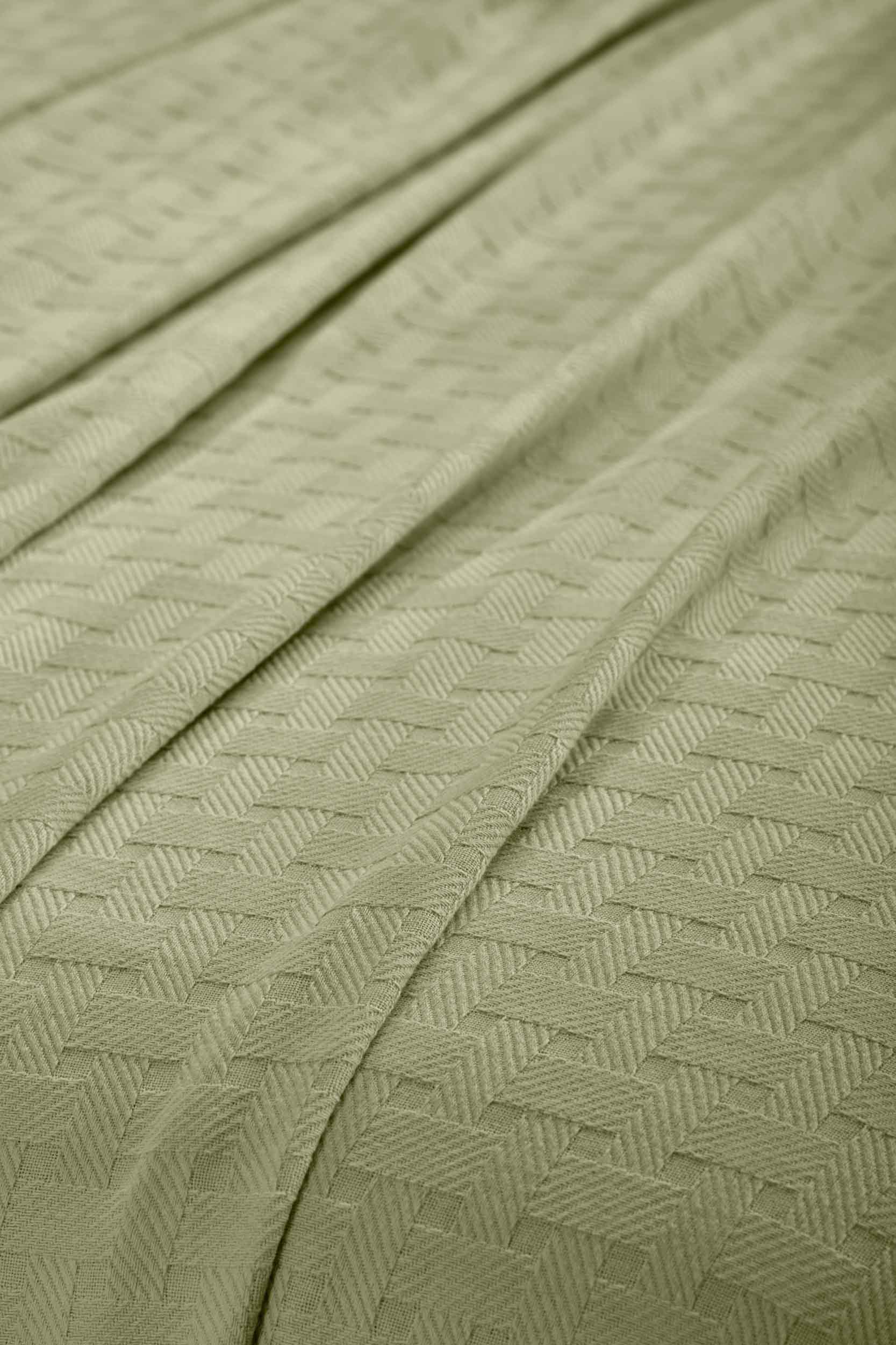 Soft Basketweave All-Season Cotton Bed Blanket & Sofa Throw - Lightweight Breathable Blanket for Bedroom, Living Room, Travel and Outdoor Use