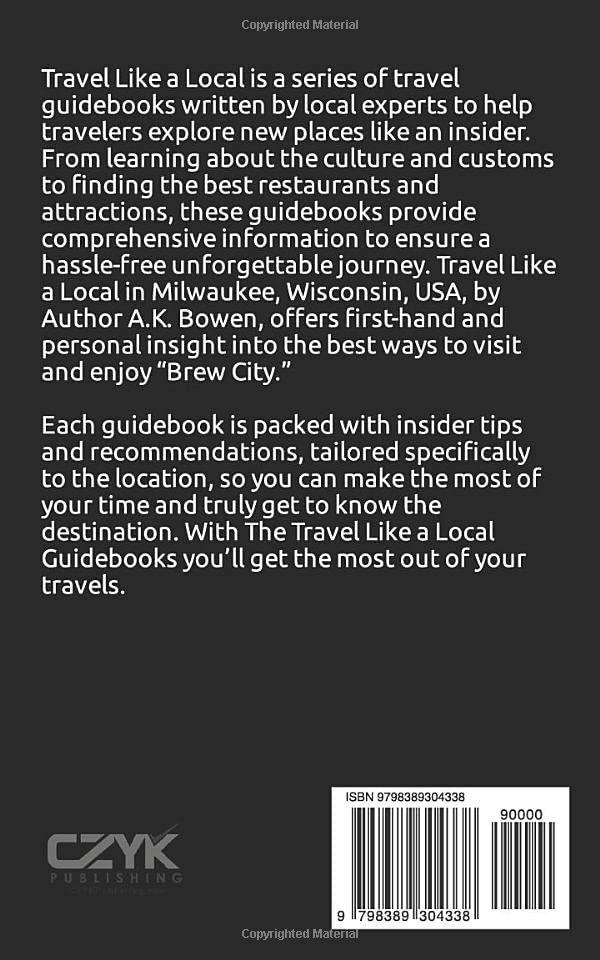 Milwaukee Wisconsin Travel Guidebook - Explore Like a Local | Best Attractions, Restaurants & Hidden Gems for Tourists | Perfect for Vacation Planning & City Exploration