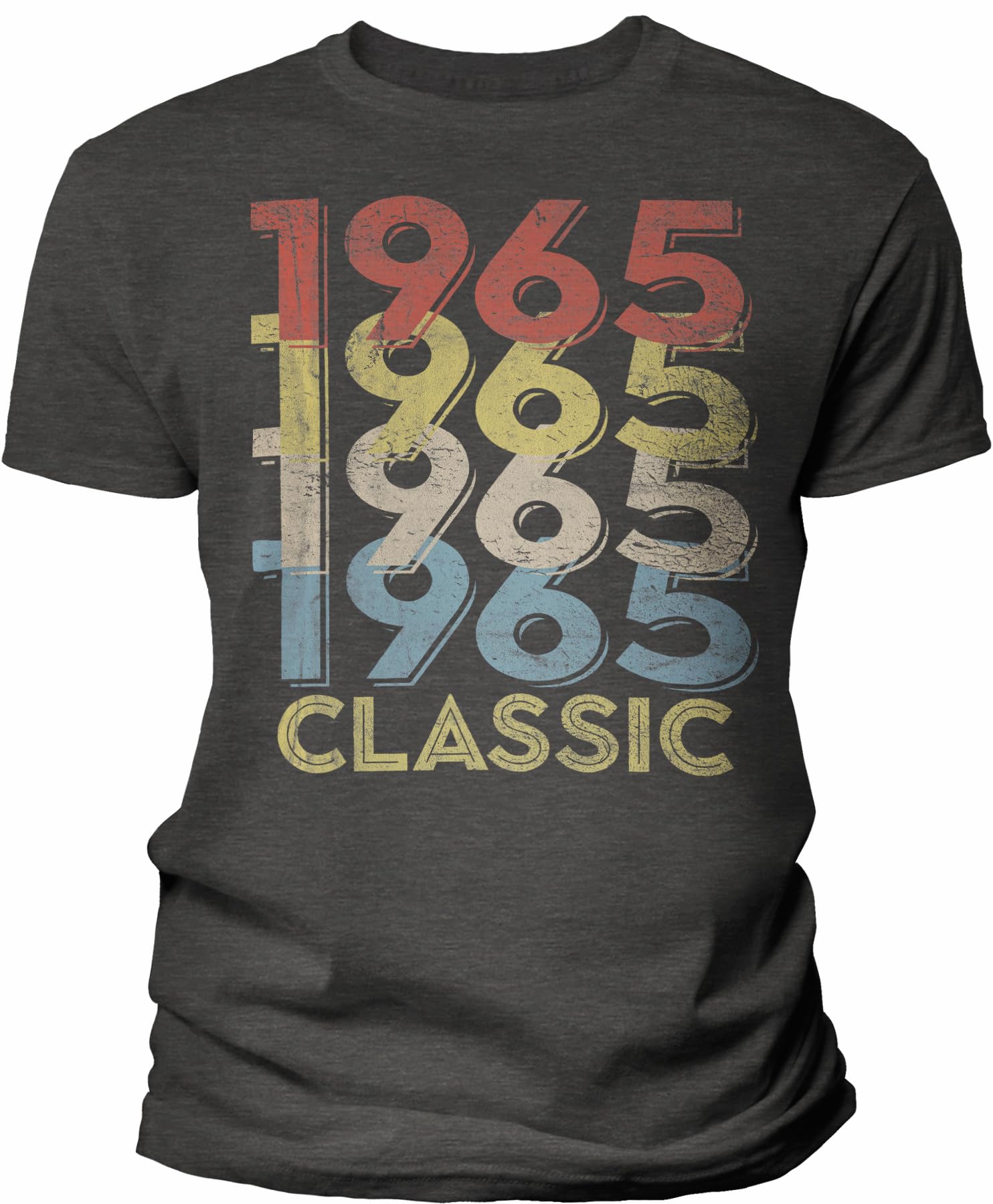 1965 Vintage 60th Birthday Gift for Men - Classic Retro T-Shirt | Perfect for Milestone Celebrations & Themed Parties