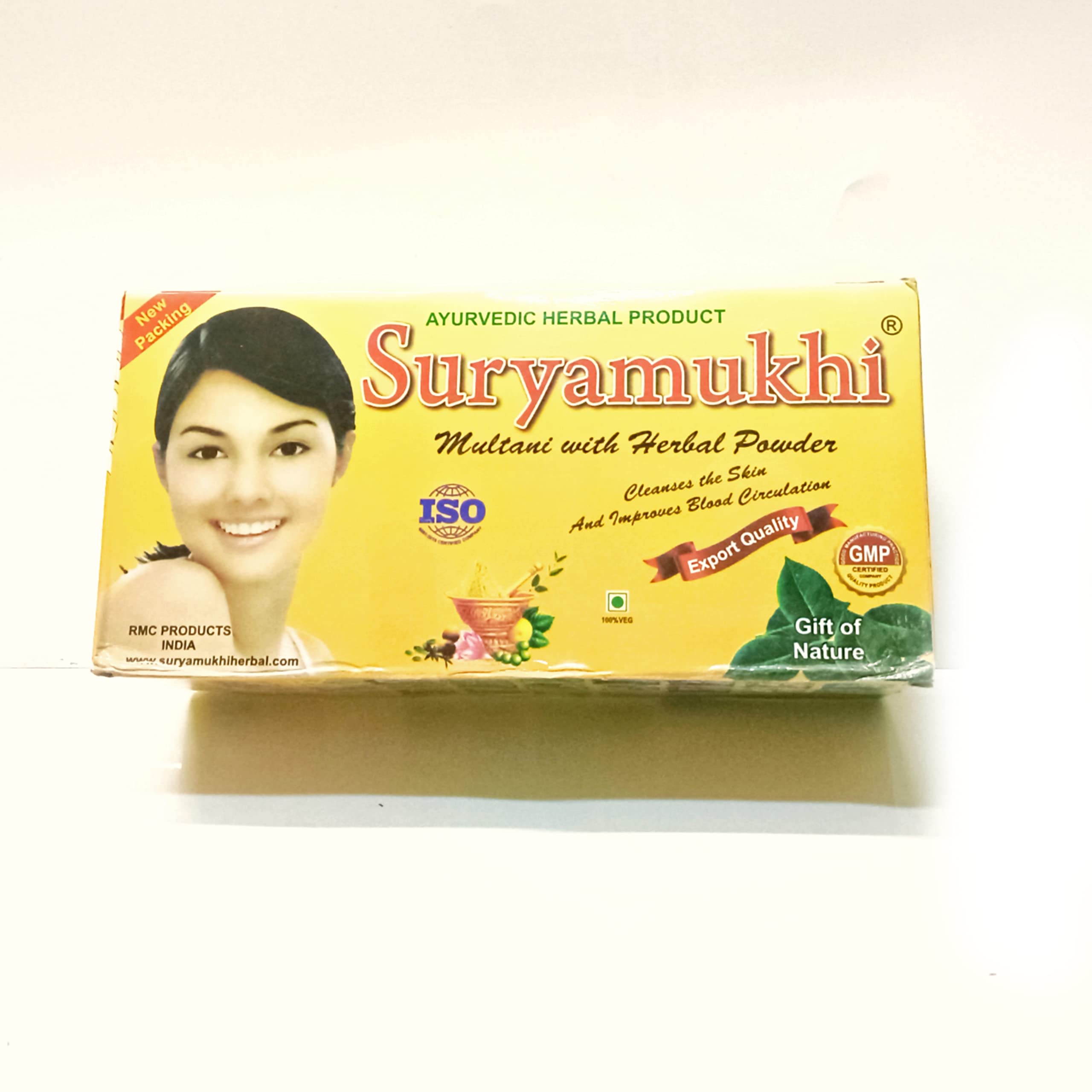 Premium Suryamukhi Multani Herbal Powder with Pineapple Flavor - 600G for Skin Cleansing & Improved Blood Circulation | Export Quality | Ideal for Spa, Facial & Ayurvedic Skincare