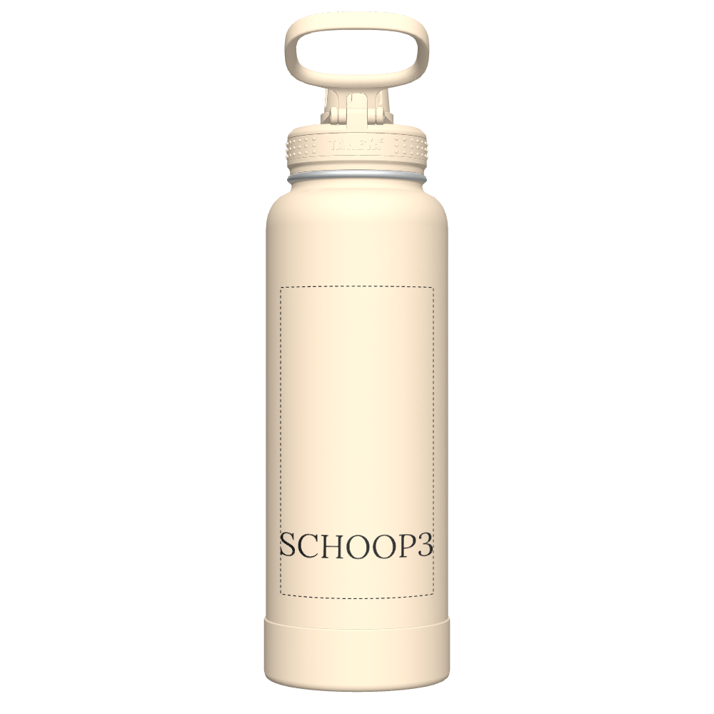 40oz Customized Oatmilk Bottle with Spout Lid - Perfect for Smoothies, Coffee, and On-the-Go Hydration