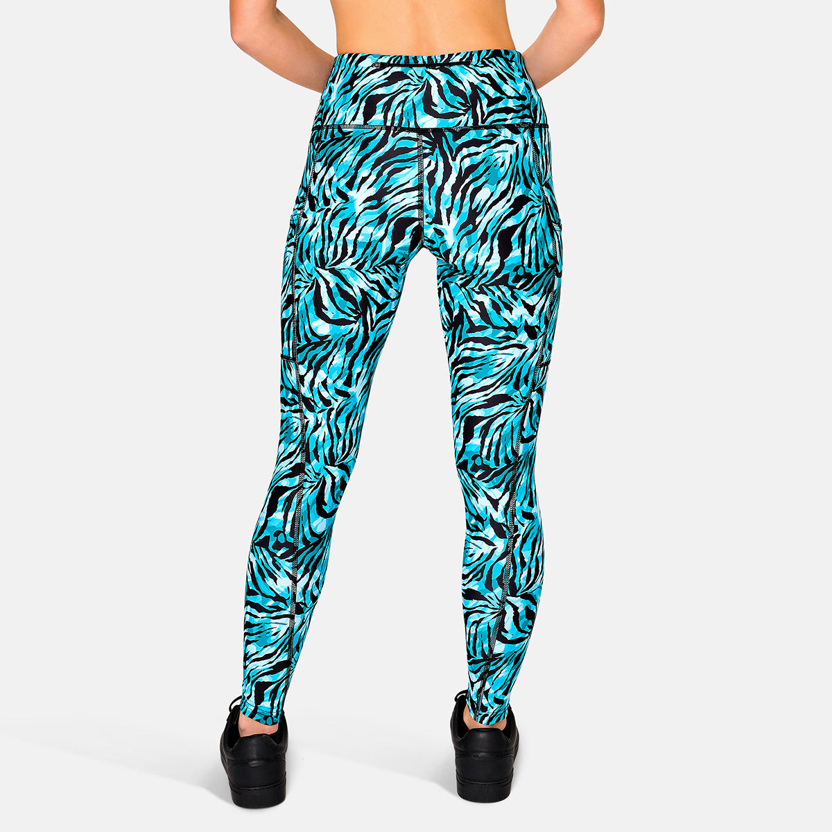 Premium Tiger Print High-Waisted Yoga Leggings for Women - Breathable Workout Pants for Gym, Running & Lounge Wear