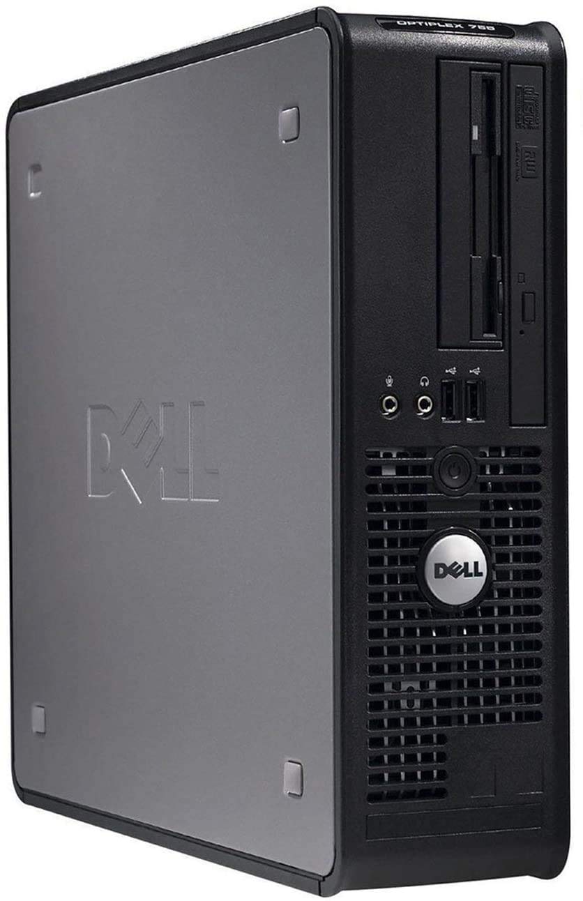 Refurbished Dell OptiPlex Desktop Computer with Intel Core i5, 8GB RAM, 500GB HDD, DVD, WiFi, Windows 10 Pro - Includes 19
