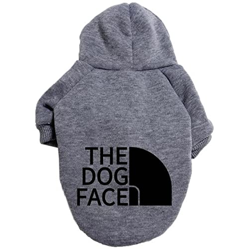 **Warm & Soft Dog Hoodie - Trendy Pet Clothes for Small, Medium & Large Dogs (6XL, Grey) - Cozy Outfit for Winter Walks & Outdoor Adventures**