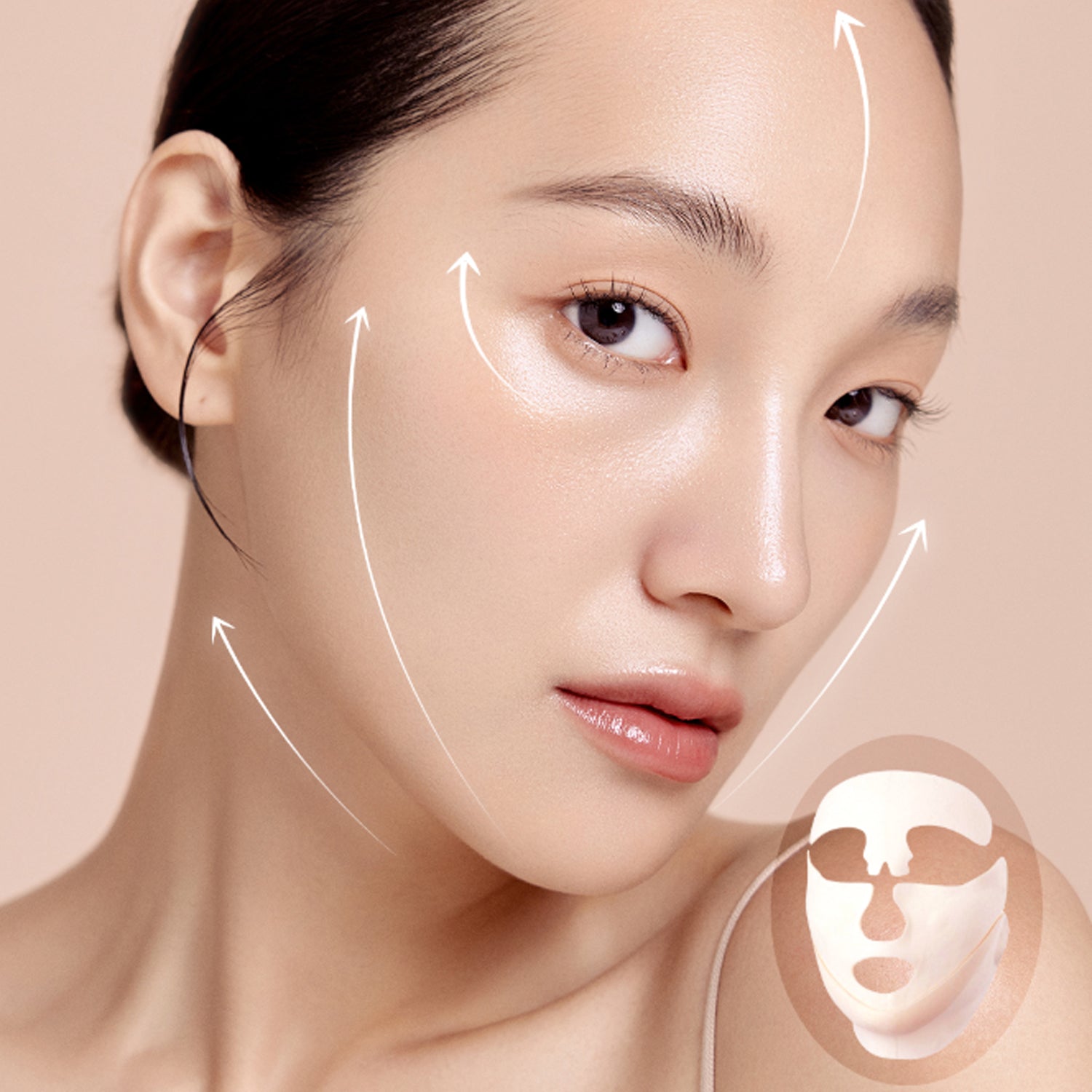 Dermafirm Age Reviving Lifting Mask - 22g x 4 Pack - Anti-Aging Face Mask for Wrinkle Reduction & Skin Firming - Perfect for Night Skincare Routine & Spa Day