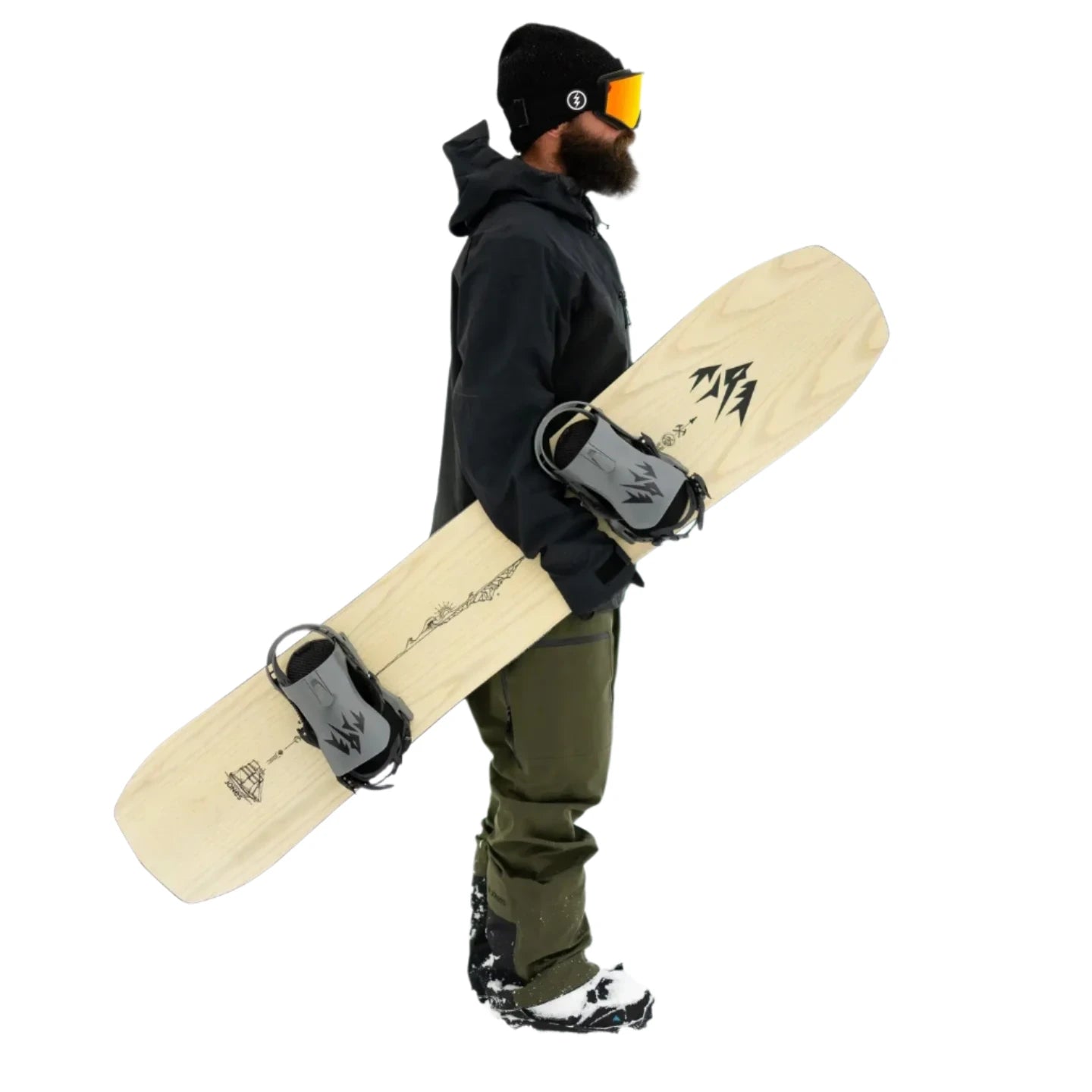 Jones Flagship Snowboard 2025 - Premium All-Mountain Snowboard for Men & Women | Best for Powder, Freeride & Carving | Perfect for Backcountry Adventures & Resort Riding