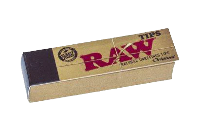 RAW Classic Filter Tips - 50 Pack | Premium Rolling Paper Accessories for Smooth Smoking Experience | Perfect for Rolling Cigarettes, Joints & Blunts