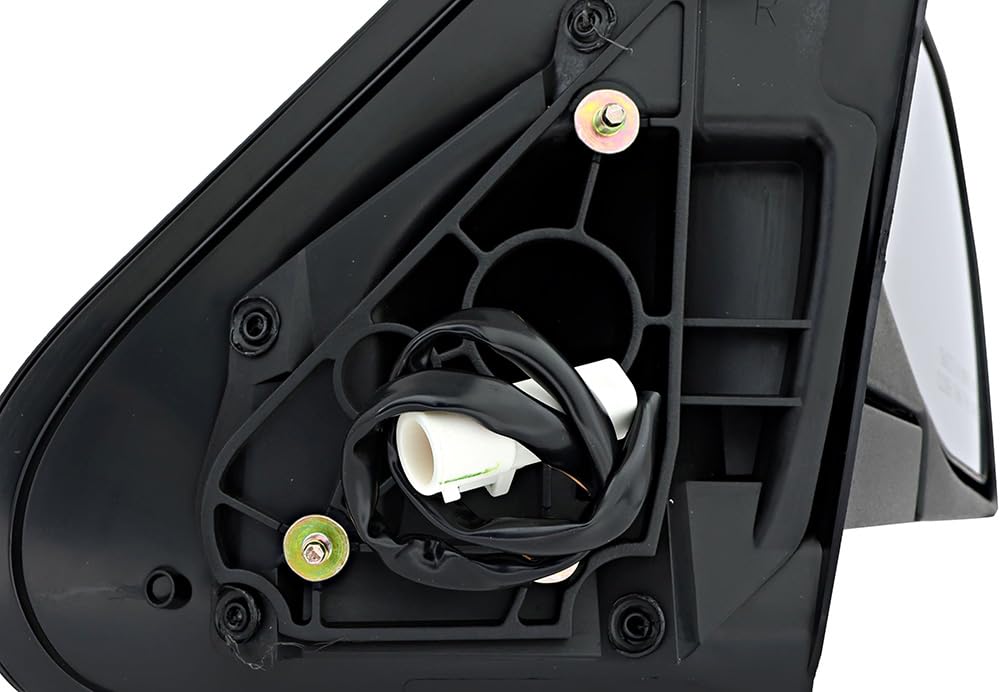 2001-2005 Ford Explorer Sport Trac Right Passenger Side Power Textured Black Door Mirror - Replacement for Damaged Mirrors, Enhanced Visibility & Safety While Driving