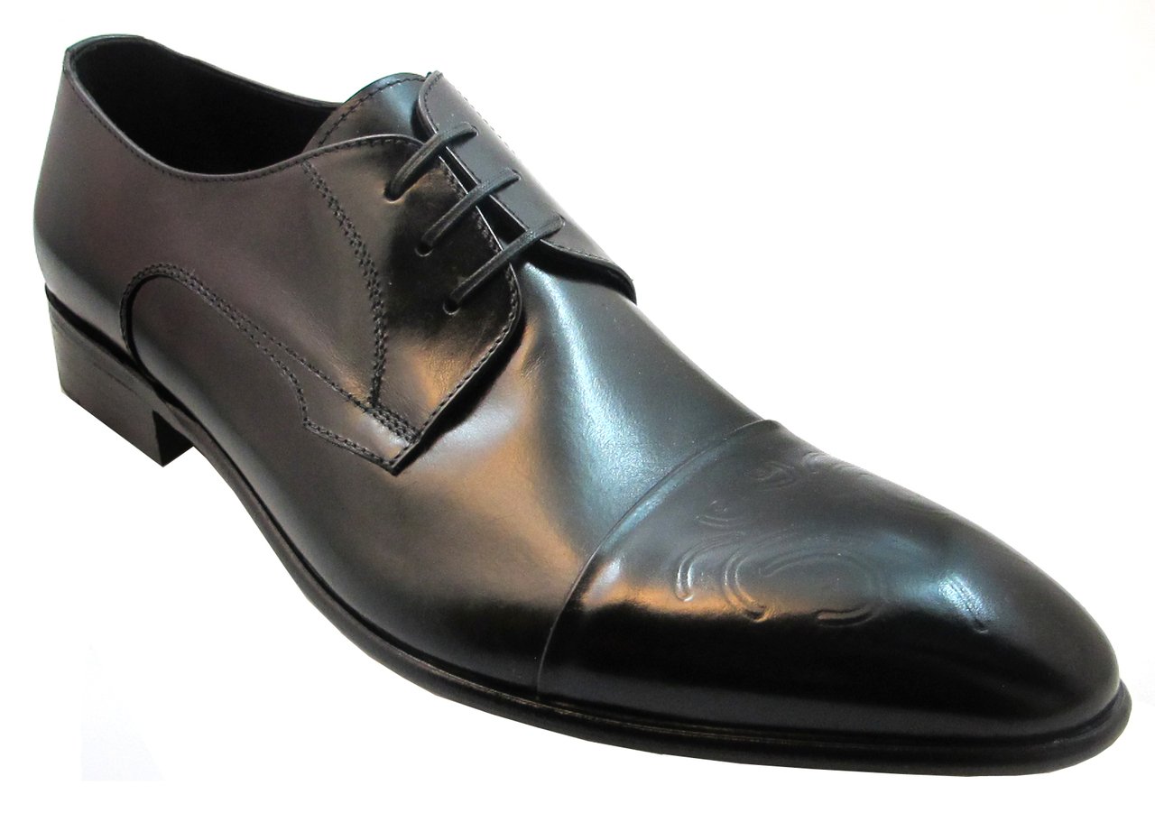Doucals Men's Italian 10232 Dress Casual Lace-Up Shoes | Premium Leather Oxfords for Business & Formal Wear | Perfect for Office, Weddings & Special Occasions