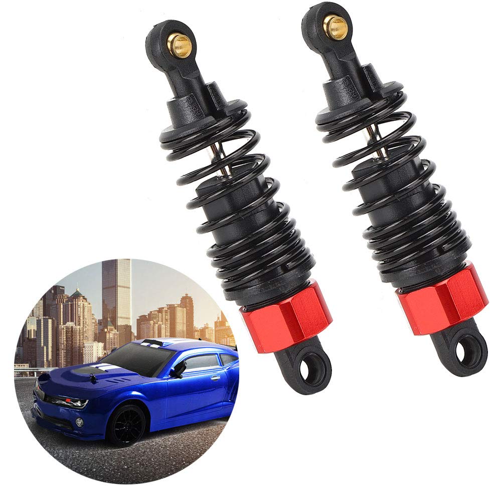CHICIRIS 2pcs 2.4-inch Vibration Dampers - High Performance Shock Absorbers for RC Cars & Model Vehicles - Perfect for Off-Road Racing, Drifting & Smooth Ride Control