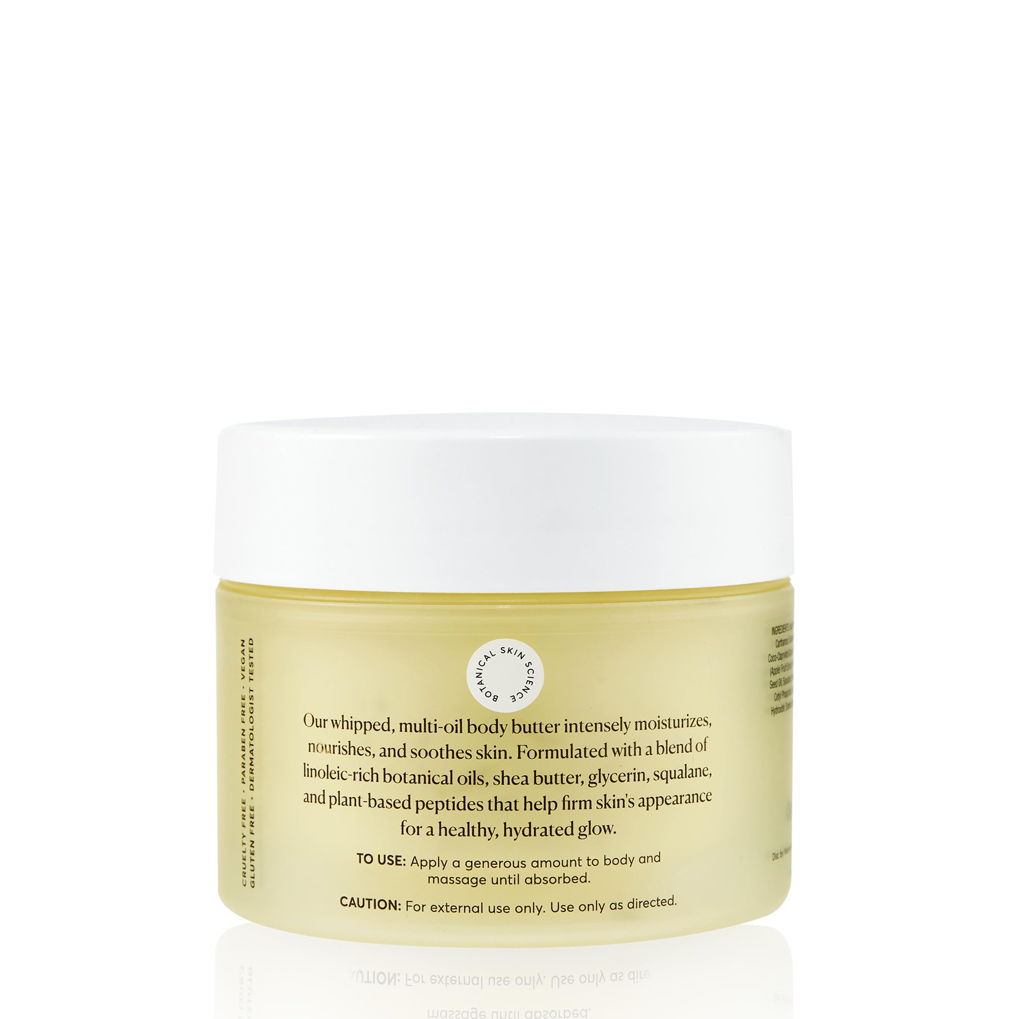 Naturium The Glow Getter Whipped Multi-Oil Body Butter - Firming & Moisturizing Cream with Shea Butter, 7.7 fl oz - Perfect for Dry Skin Care & Body Hydration