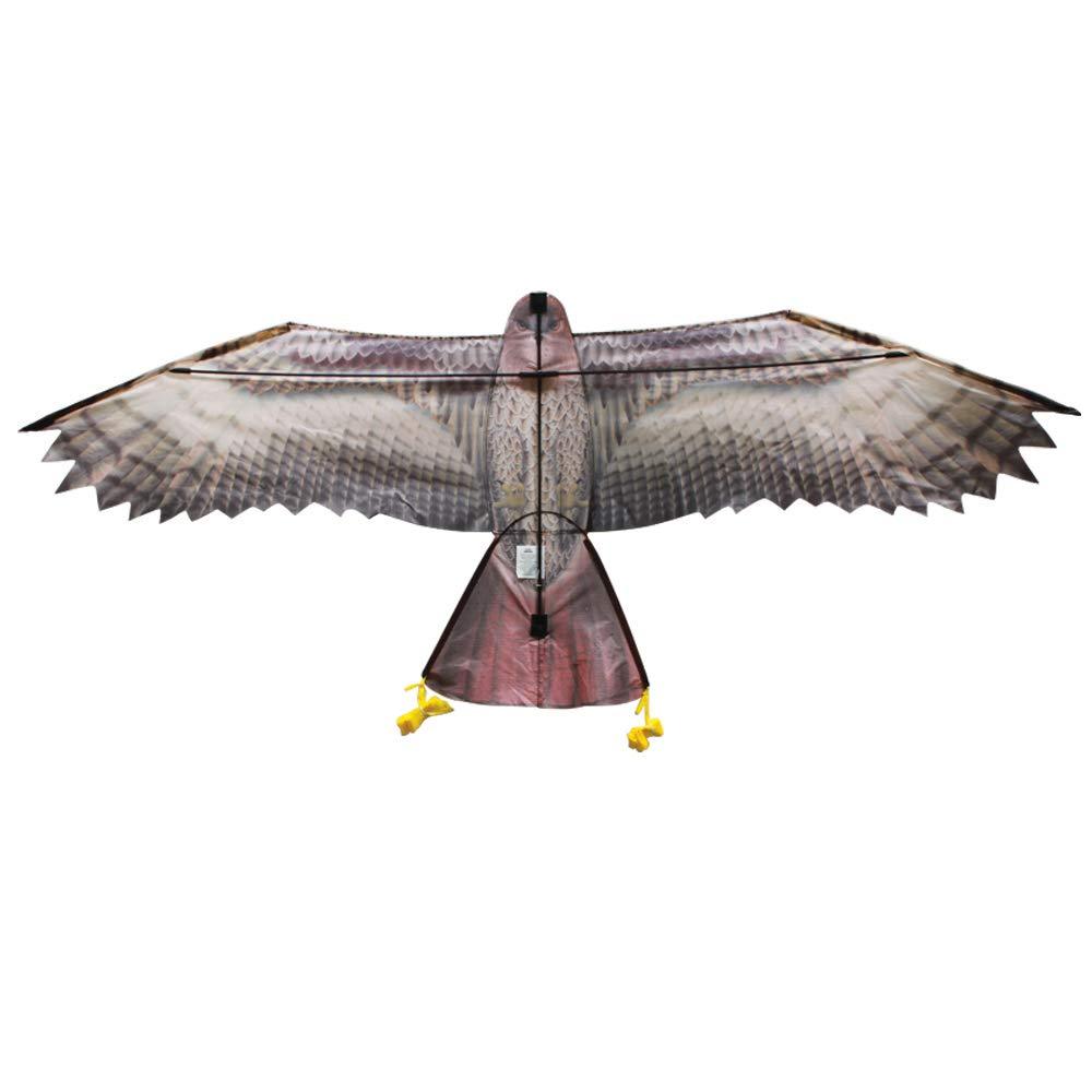 Supersized Bird of Prey 70 Hawk Kite - Scarecrow Pest Control for Gardens, Farms & Backyards - Durable Outdoor Bird Deterrent