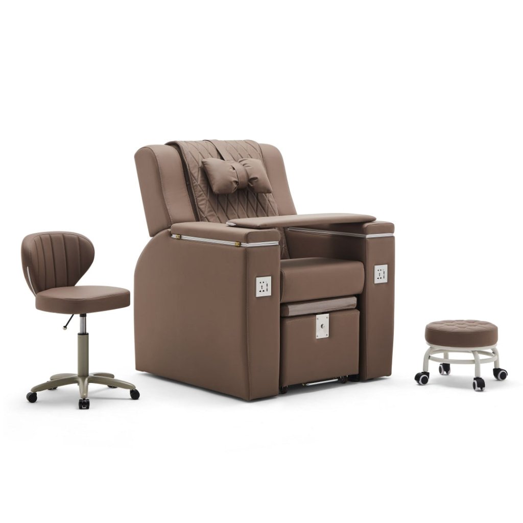 Bella Advanced Massage Pedicure Chair - No Plumbing Required | Professional Salon & Spa Equipment for Relaxing Foot Care & Nail Services