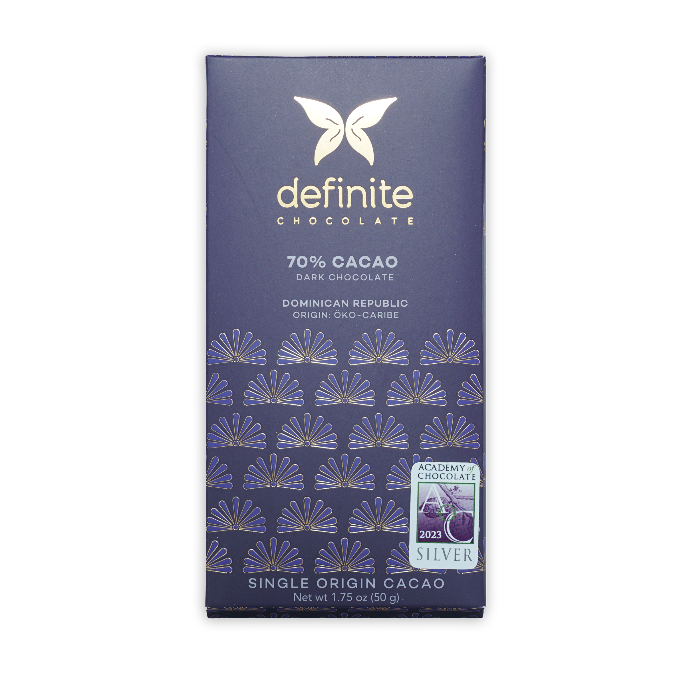 Organic Definite Oko Caribe Dark Chocolate 70% Cocoa - Premium Vegan & Gluten-Free Bar for Baking, Gifting & Healthy Snacking