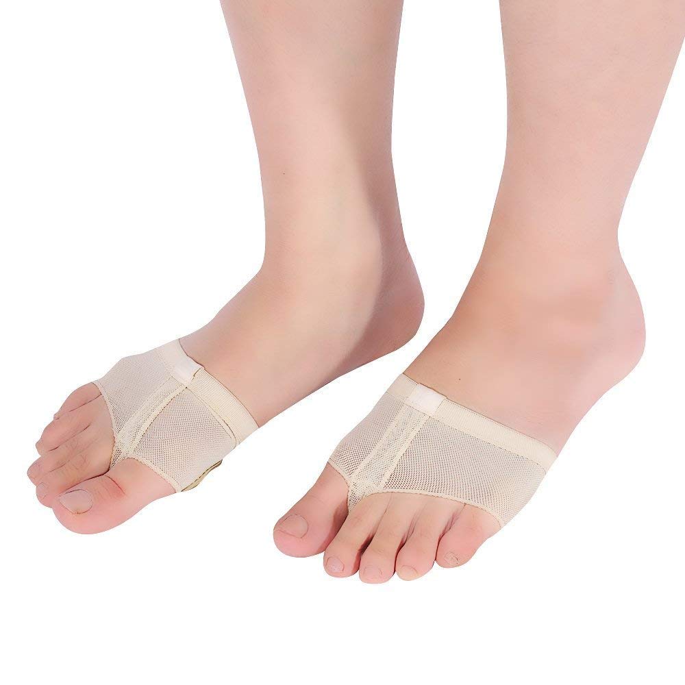 Dance Foot Thongs & Lyrical Ballet Shoes - Thong Toe Paws, Belly Dance Paw Pad Half Sole (M) for Ballet, Contemporary, and Lyrical Performances