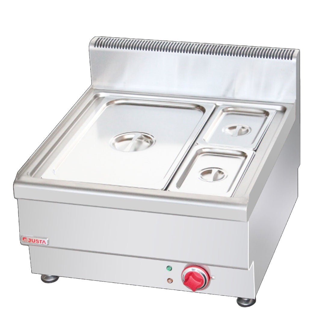 Commercial Grade Dry Bain Marie with Pans & Lid - NSF Certified (Model NSW1477) for Restaurant Buffets, Catering Events & Food Service Stations