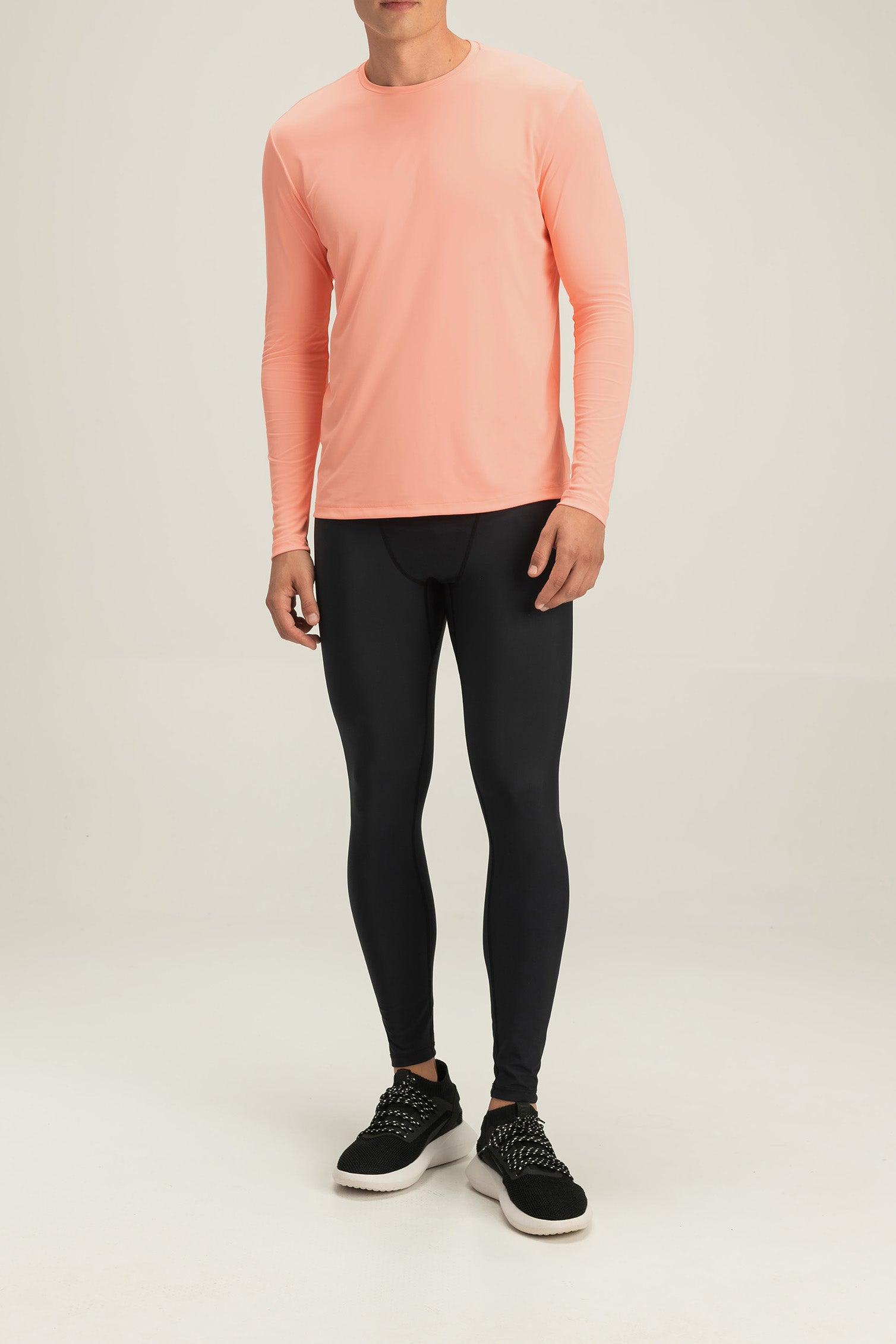 Premium Men's Long Sleeve Cotton T-Shirt - Comfortable Regular Fit Casual Shirt for Work, Travel & Everyday Wear