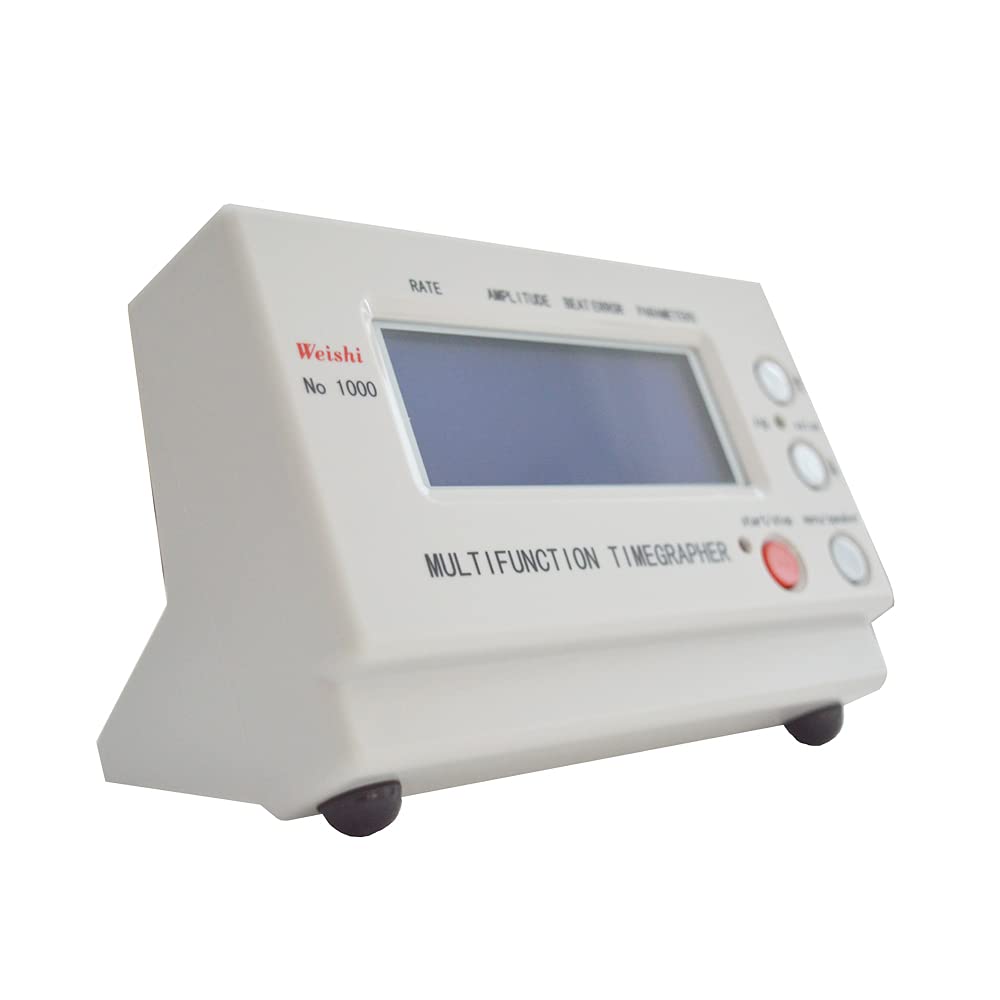 INTBUYING MTG-1000 Professional Mechanical Watch Timegrapher - Multifunction Timing Tester & Calibration Machine (110V) for Watchmakers & Repair Shops | Perfect for Watch Accuracy Testing, Regulation & Maintenance