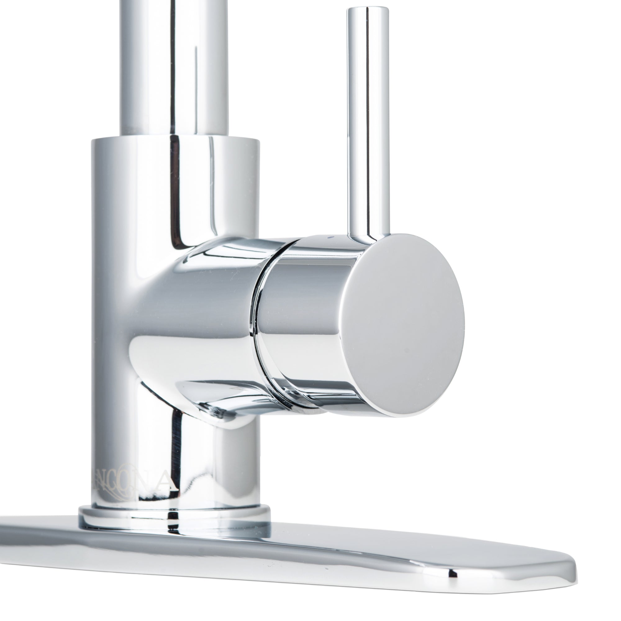 Toledo Transitional Pull Down Kitchen Faucet - Modern Stainless Steel Single Handle Sprayer with High Arc Spout for Easy Washing - Perfect for Cooking, Dishwashing & Kitchen Cleaning