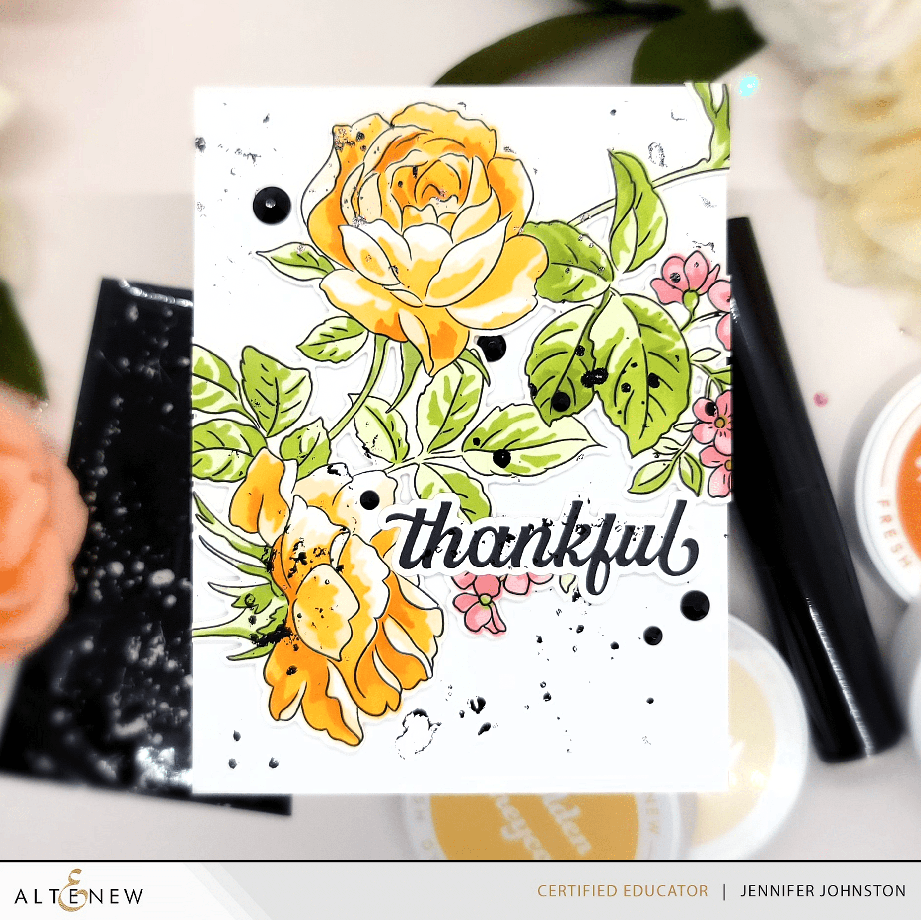 Botanical Brilliance Fresh Dye Ink Reinker - Premium Ink Refill for Stamping, Scrapbooking & Card Making - Perfect for DIY Crafts and Art Projects