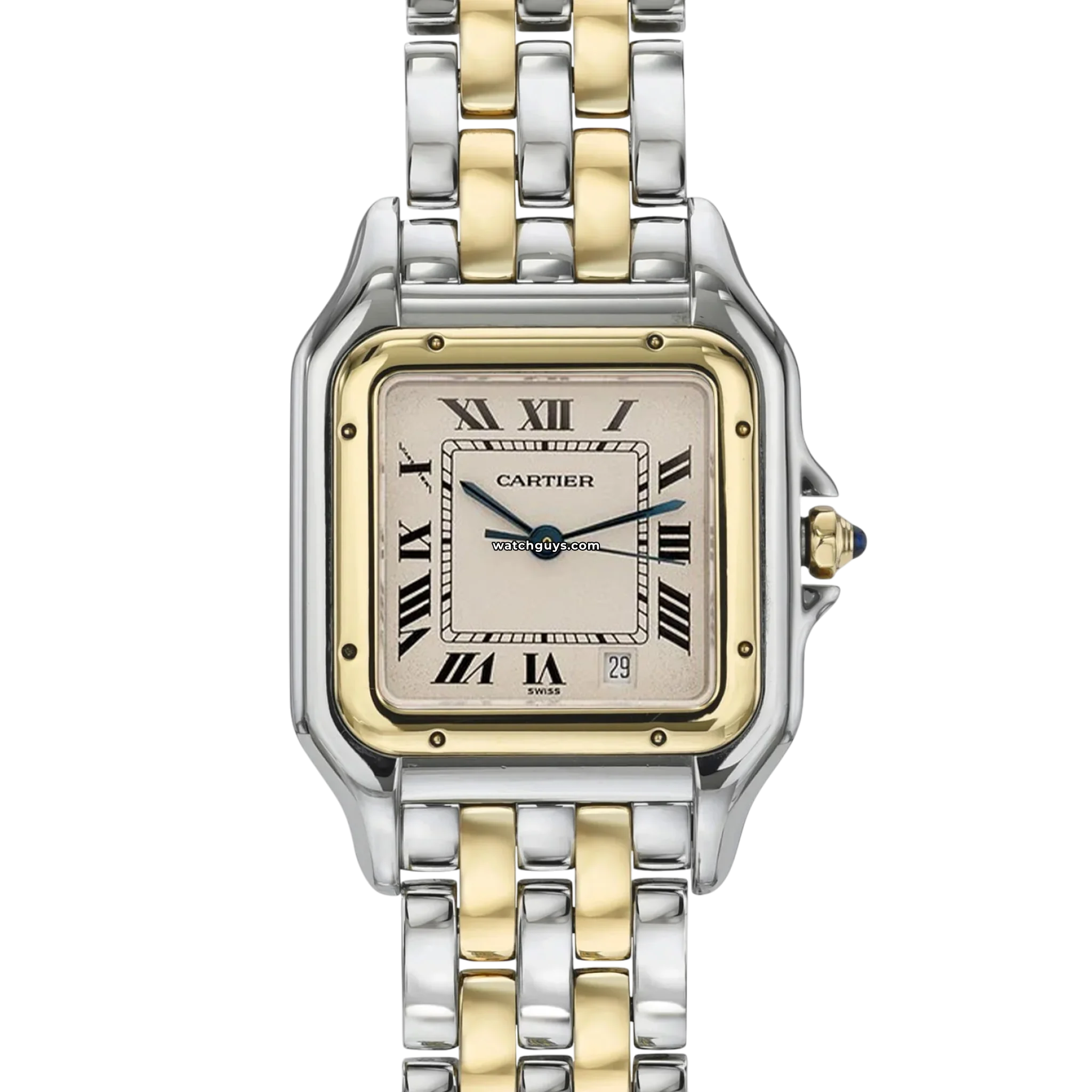 Cartier Panthere Midsize Watch 83949 - Luxury Swiss Made Stainless Steel & Gold Women's Timepiece for Elegant Occasions and Business Events
