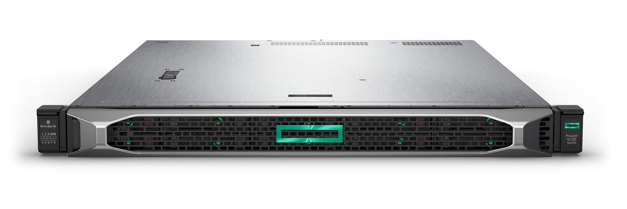 HPE ProLiant DL325 Gen10 1U Rack Server - AMD EPYC 7401P 2GHz, 32GB RAM, SATA/SAS, Hot-Swap 2.5